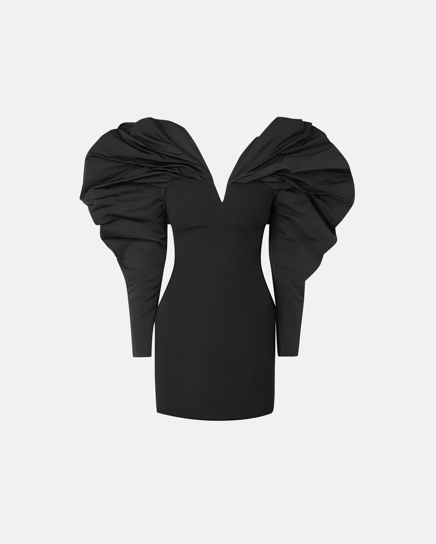 Lenna Black Short Dress