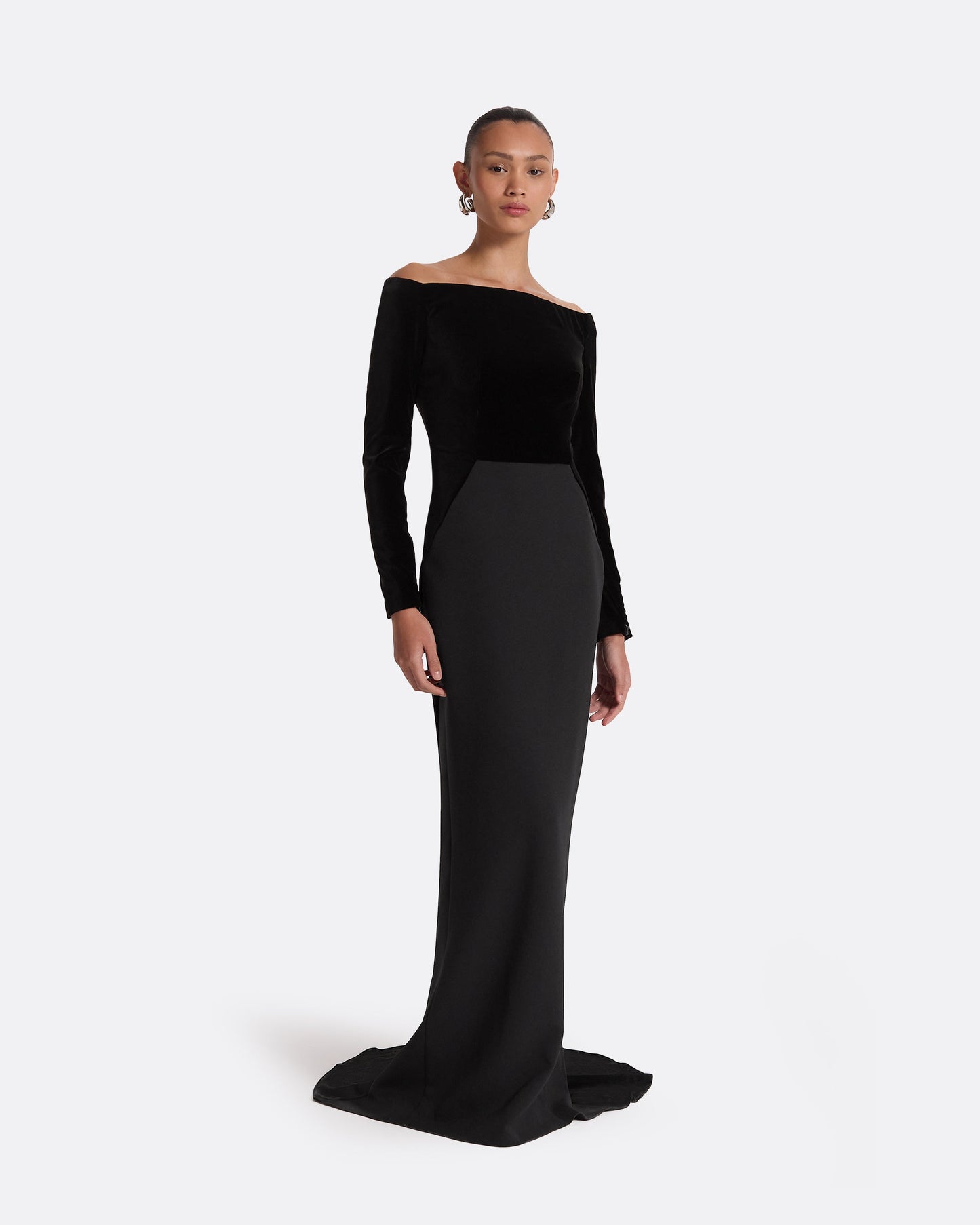 Pazienza Black Long Dress