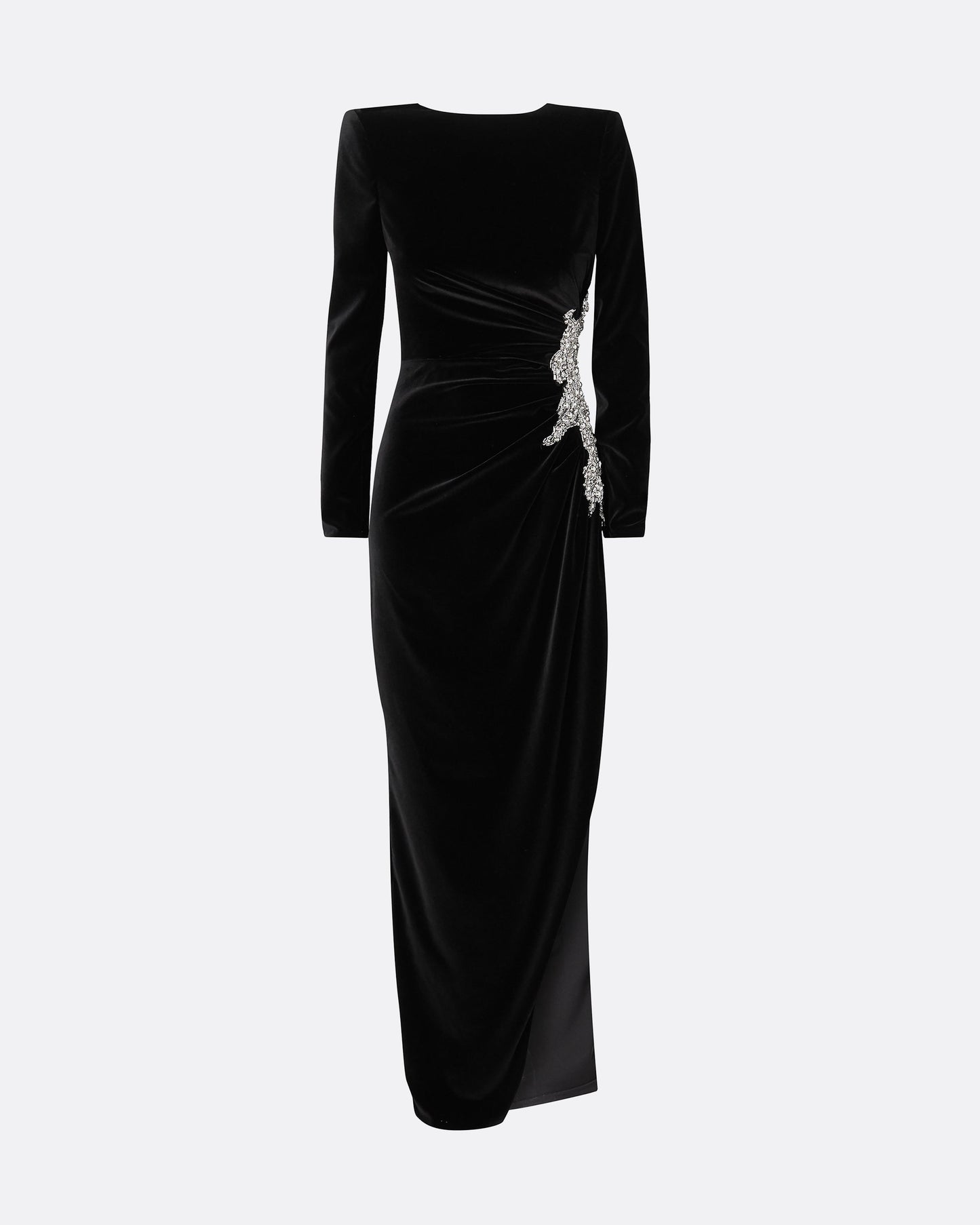 Nonna Black Long Dress