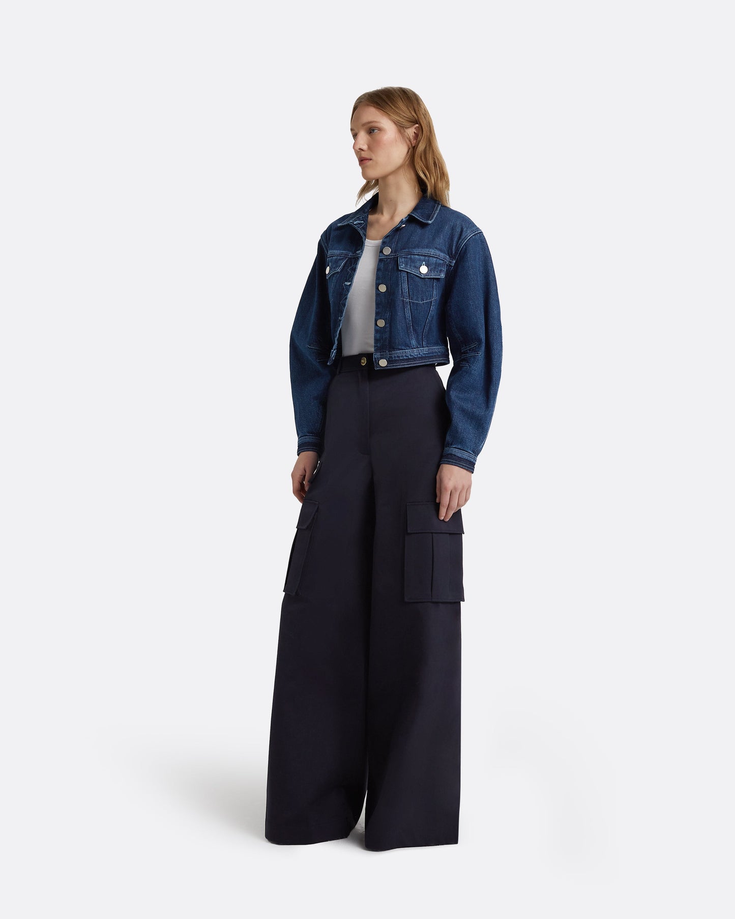 Paola Midnight Navy Trousers