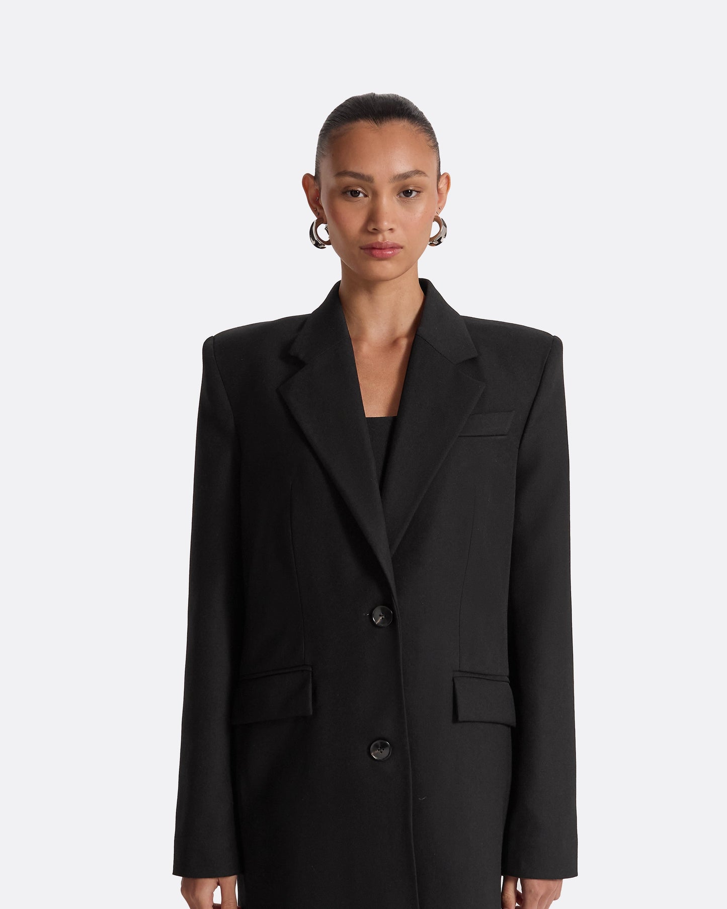 Melisso Black Coat