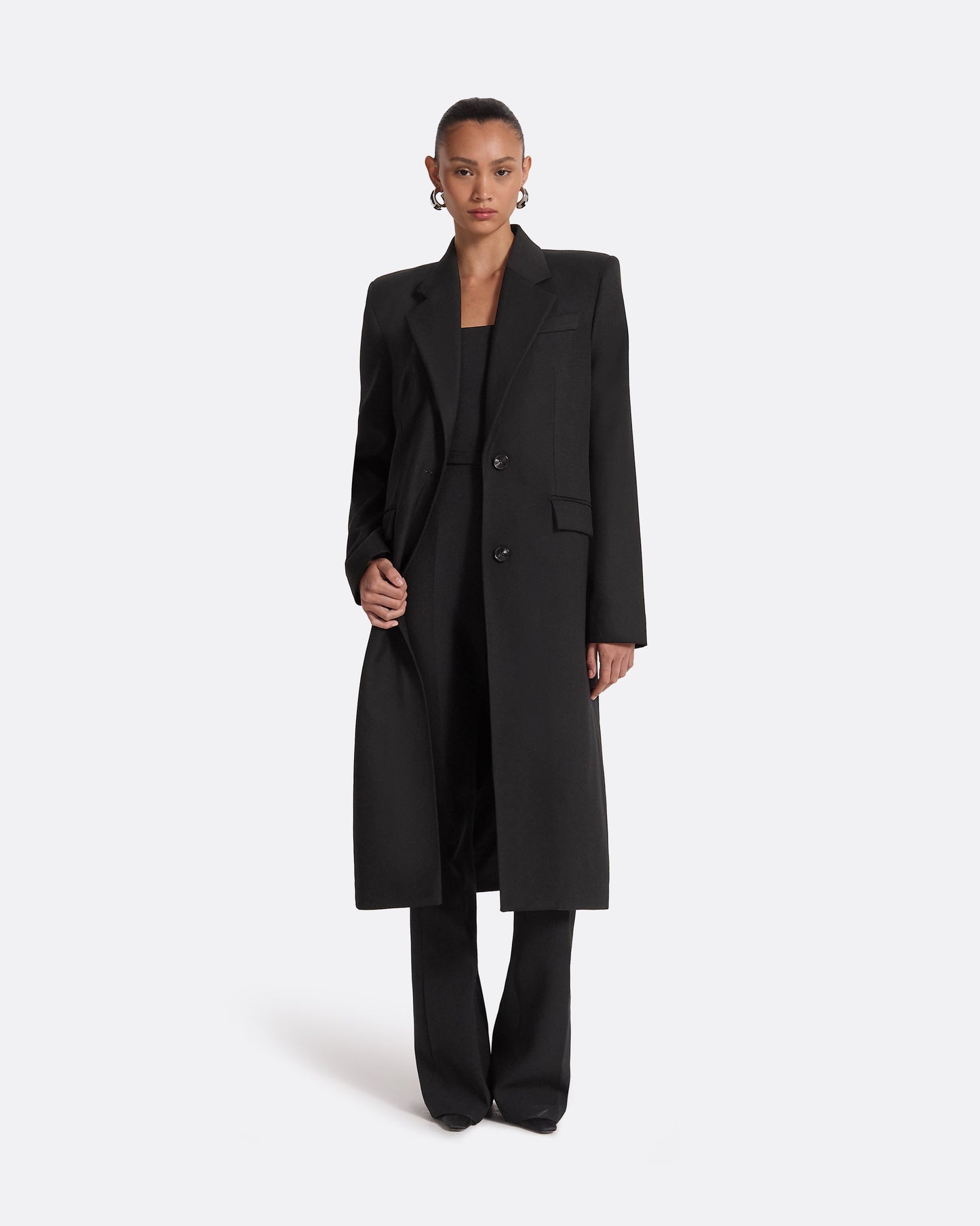 Melisso Black Coat