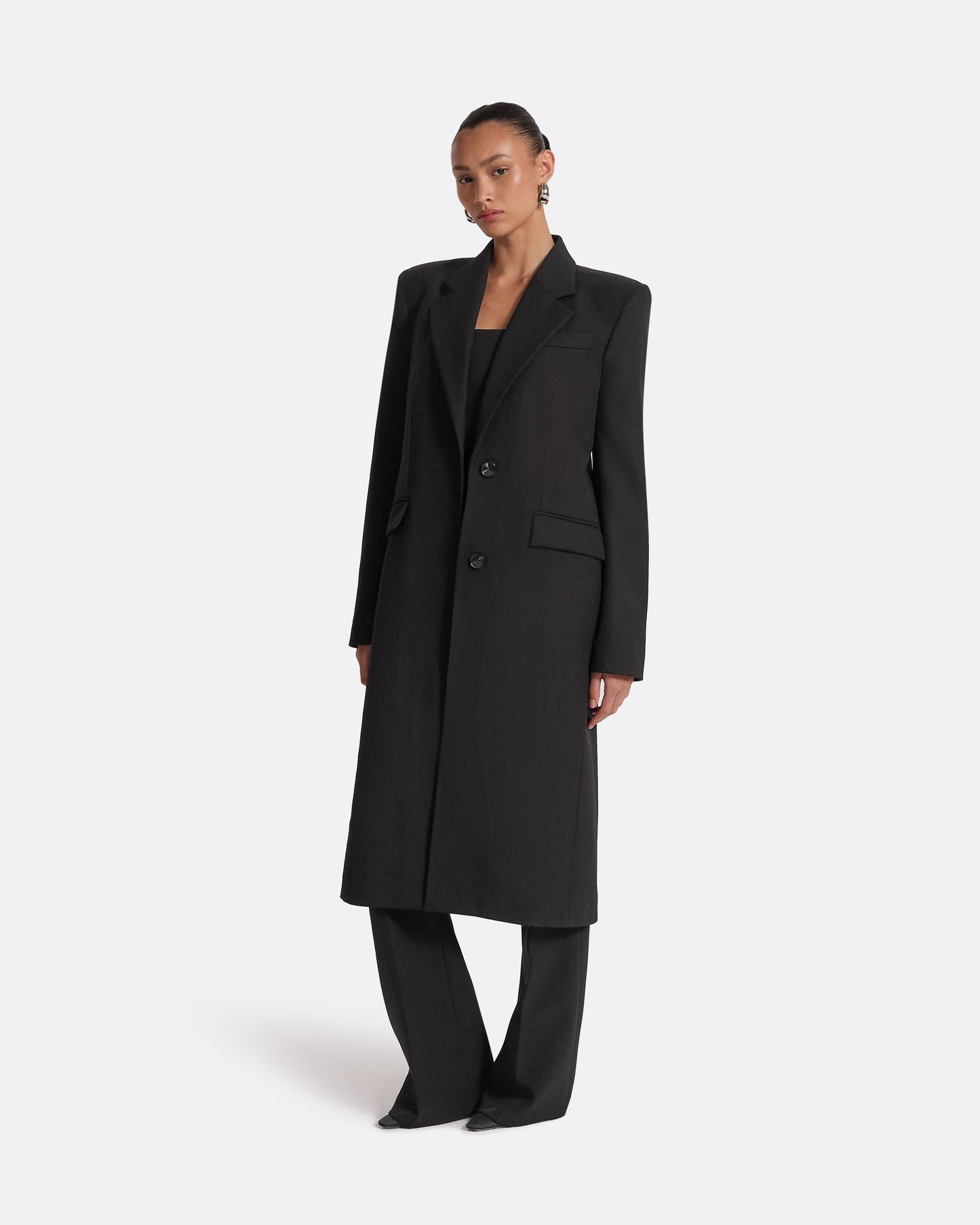 Melisso Black Coat