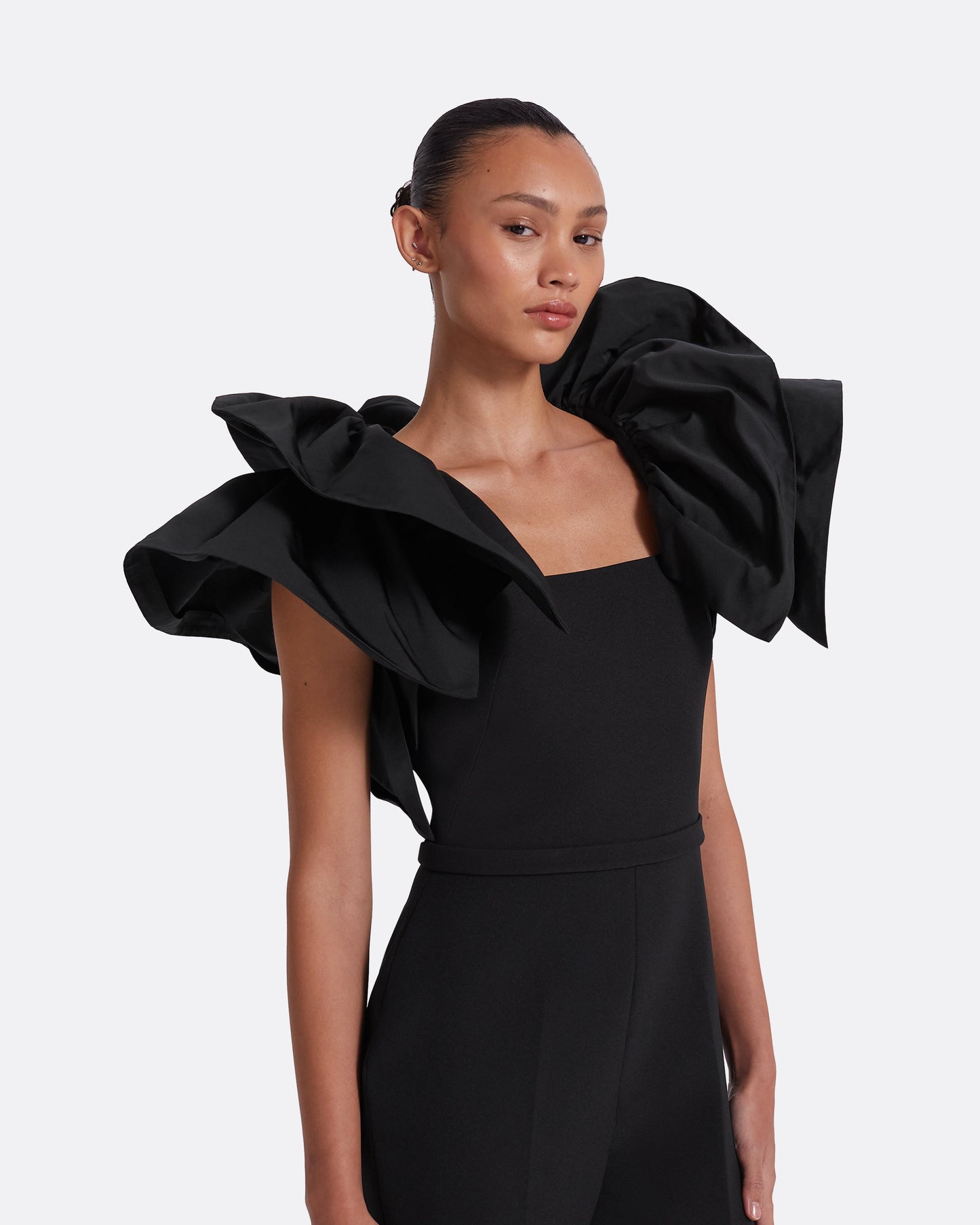 Ifa Black Harness & Bele Jumpsuit