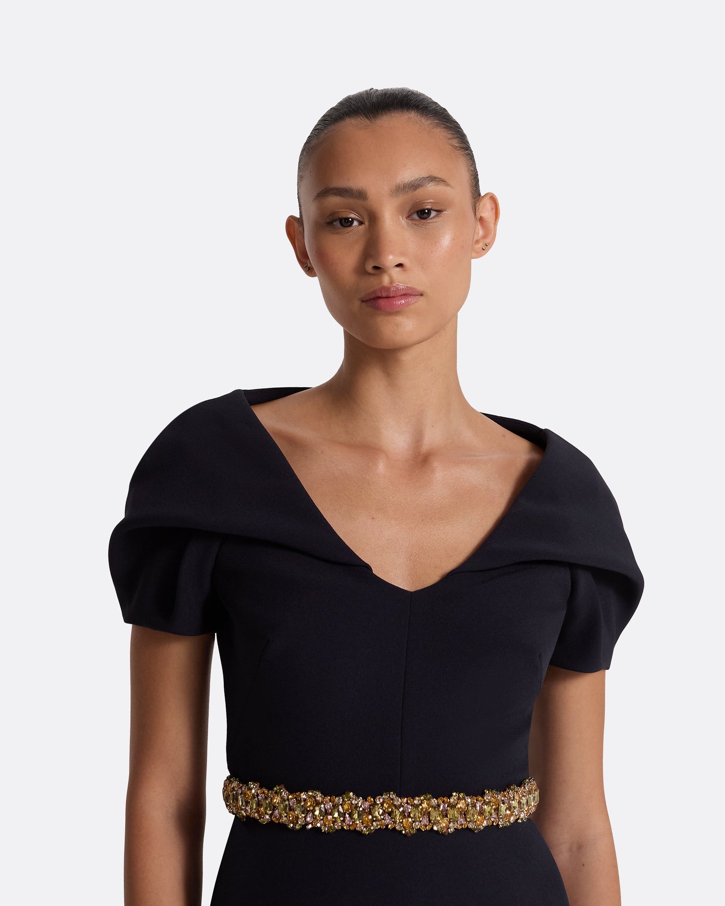 Sadia Midnight Navy Long Dress