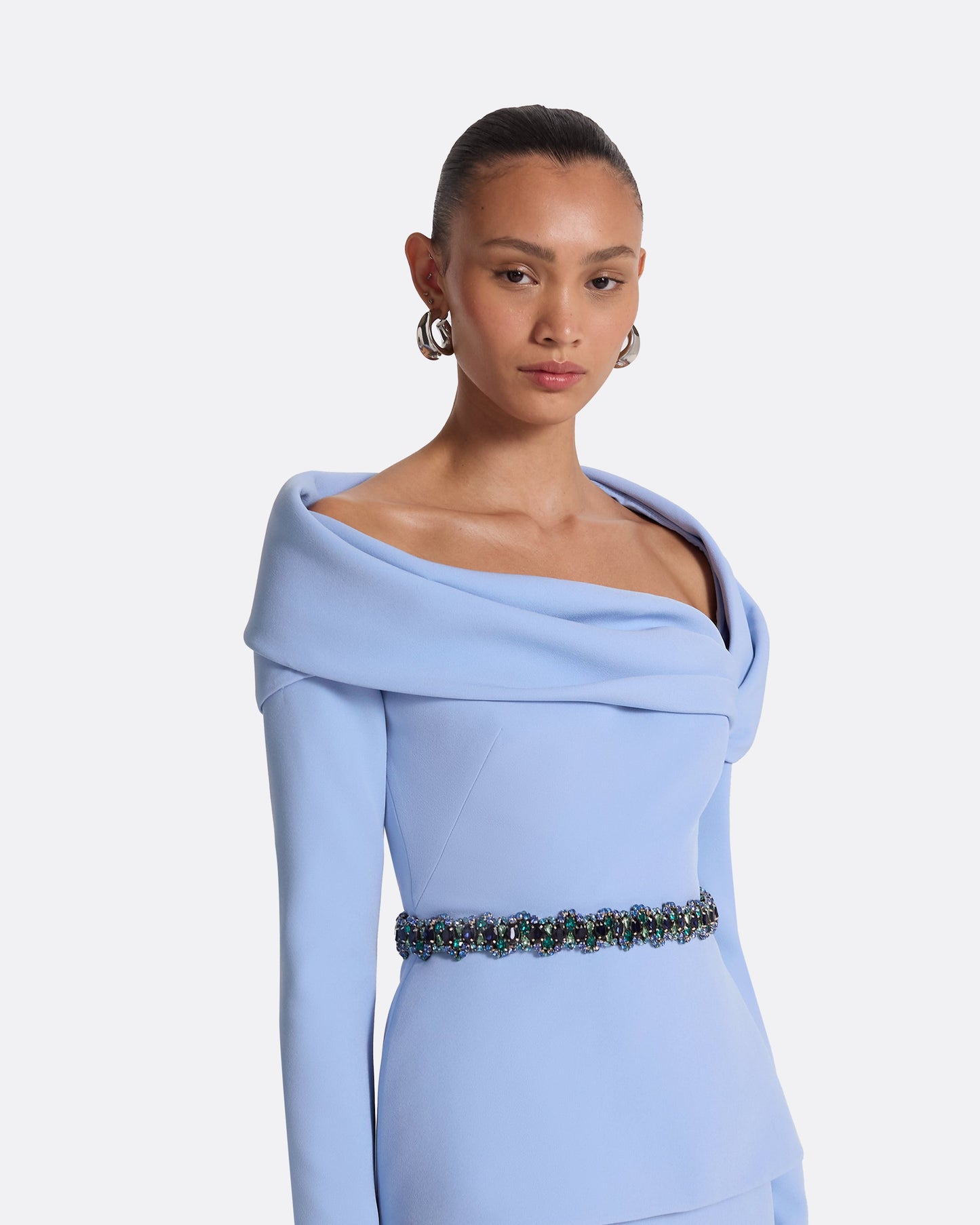 Andra Carolina Blue Long Dress