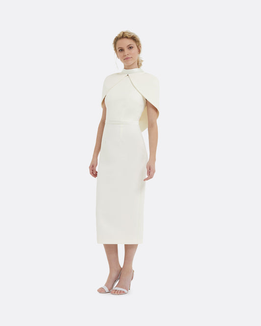 Arella Ivory Midi Dress