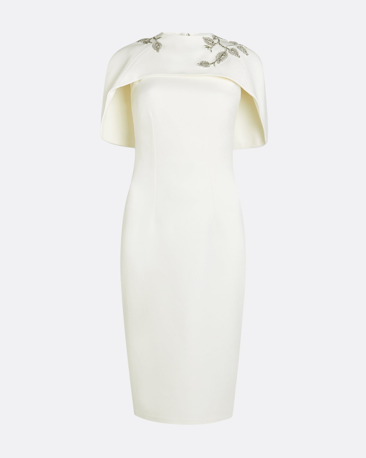 Kalika Flower Bud Embroidered Midi Dress