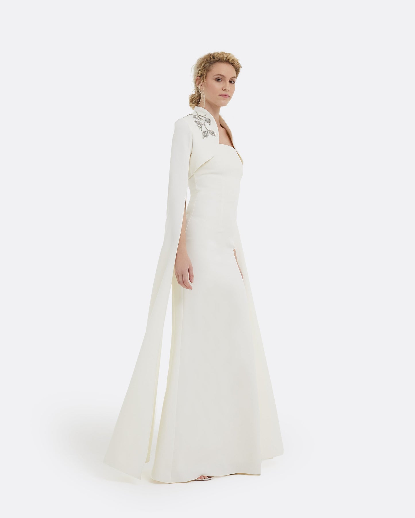 Amari Flower Bud Embroidered Bolero