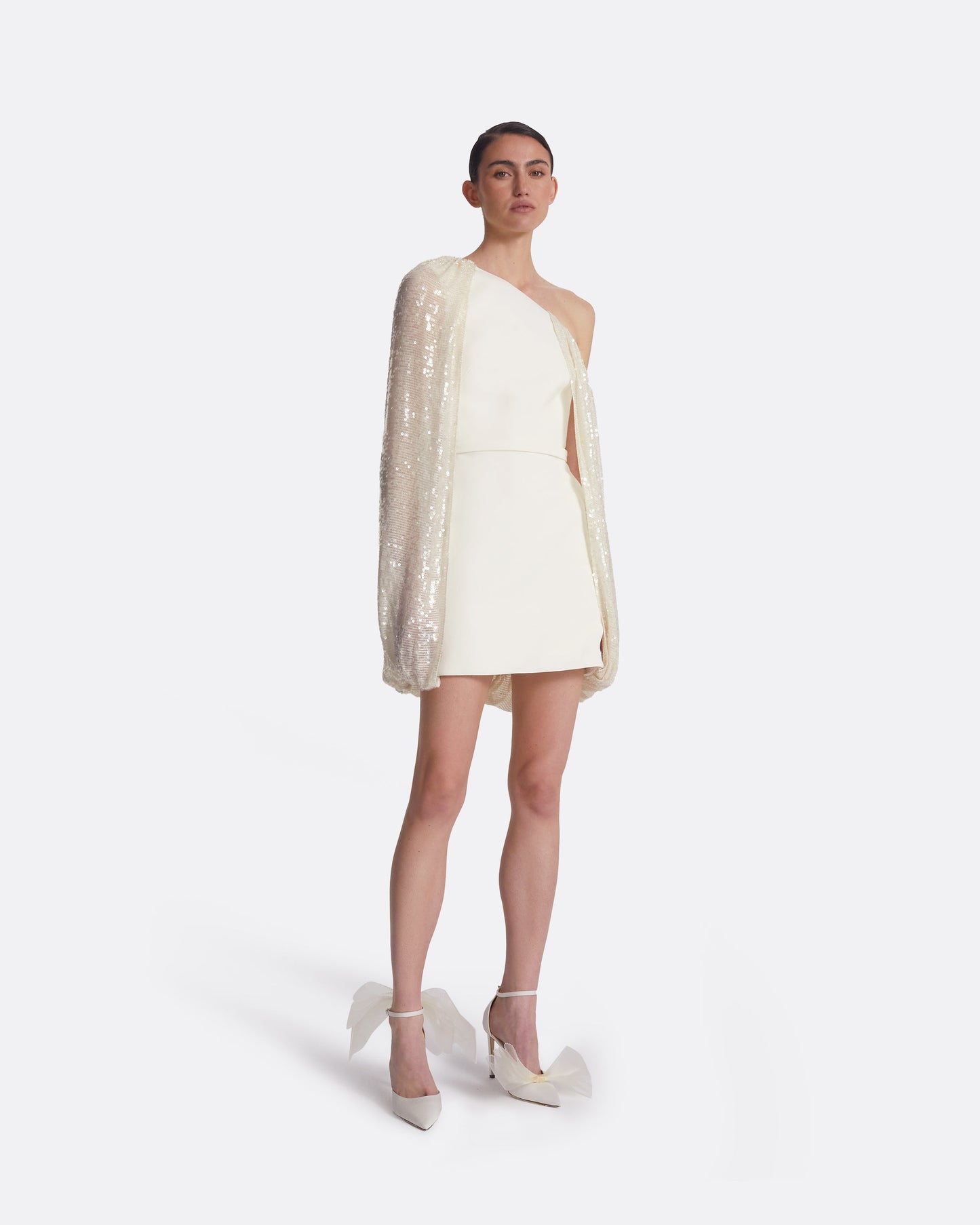 Janie Ivory Short Dress