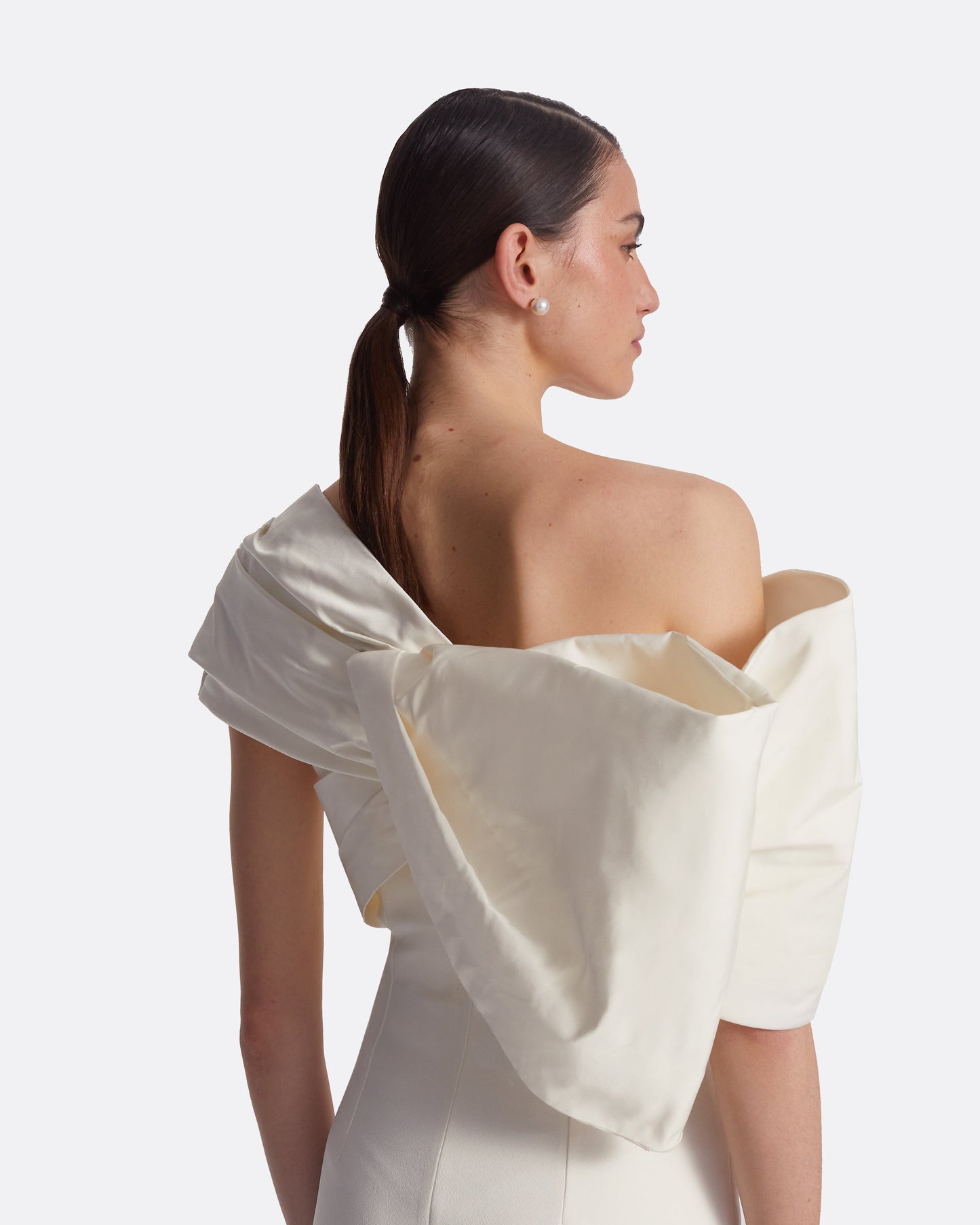 Stranna Ivory Midi Dress