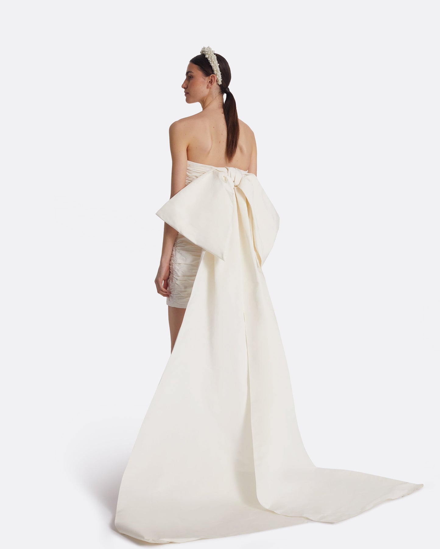 Camillae Ivory Short Dress