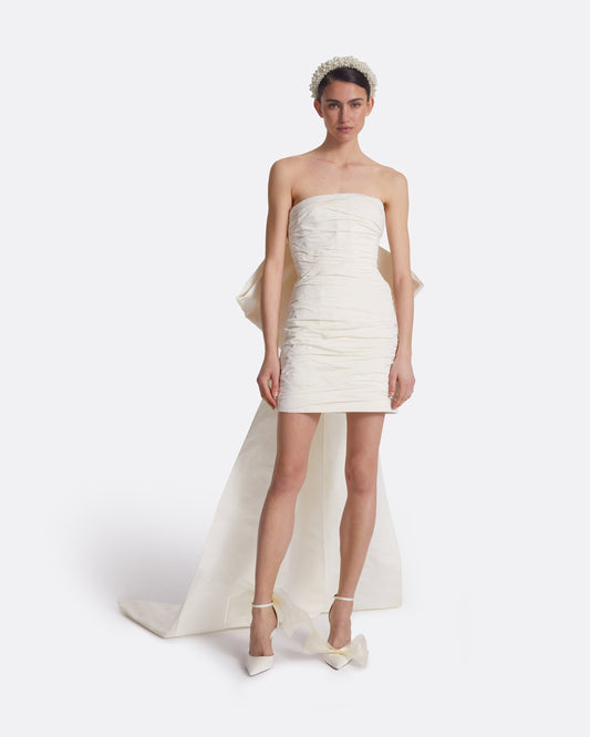 Camillae Ivory Short Dress