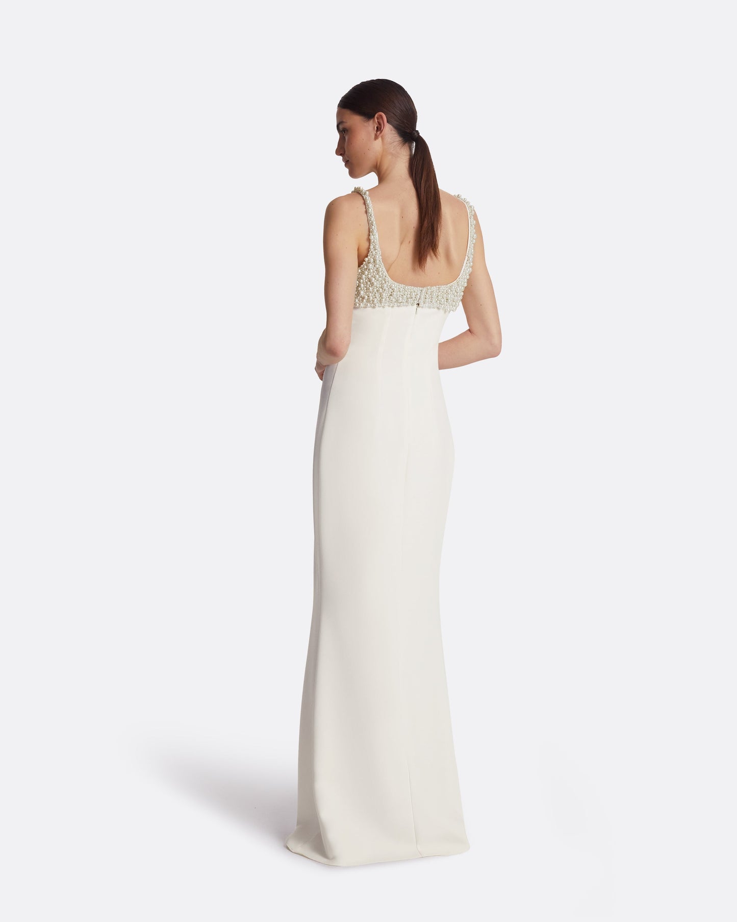 Beatriz Ivory Long Dress