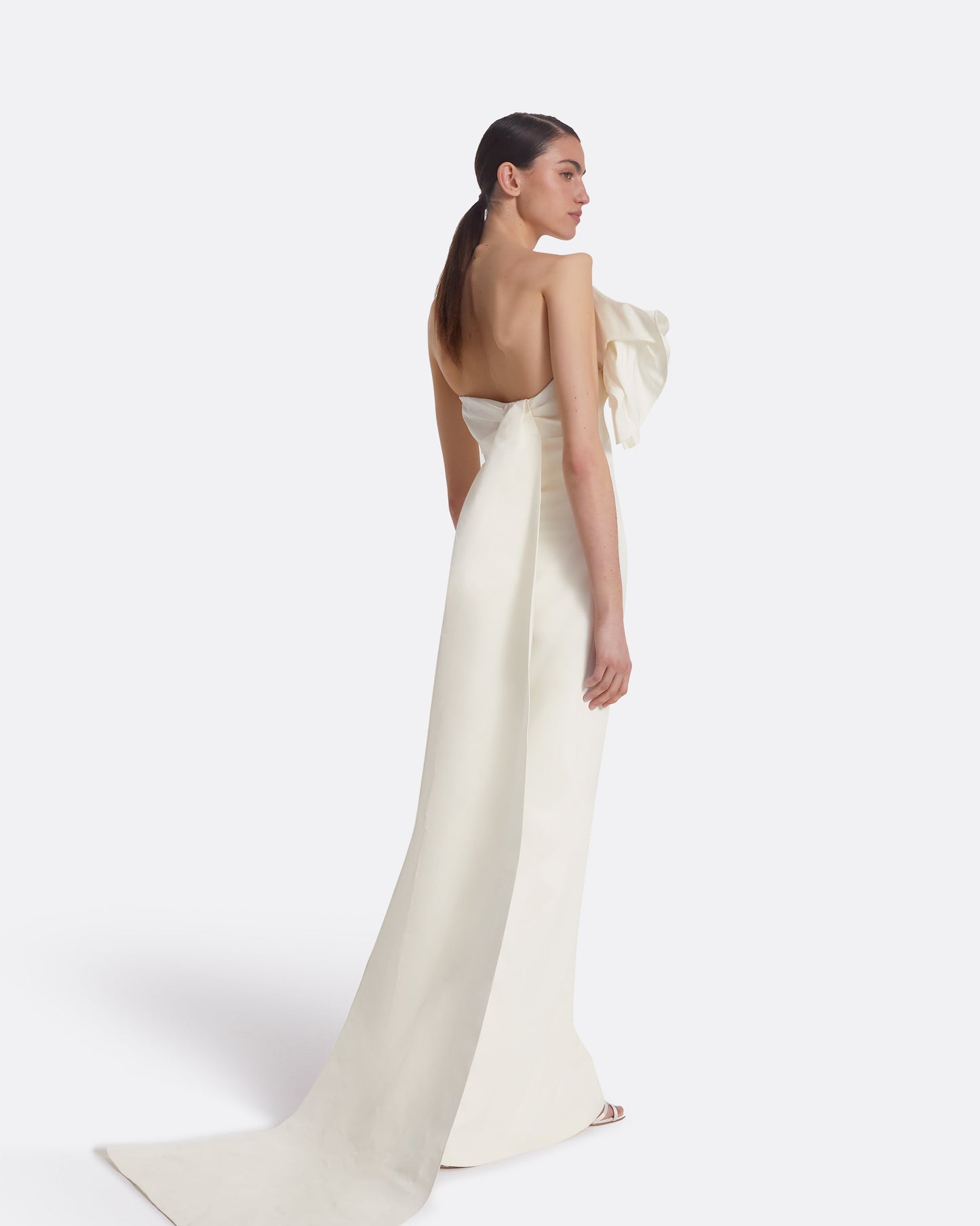 Briannie Ivory Long Dress