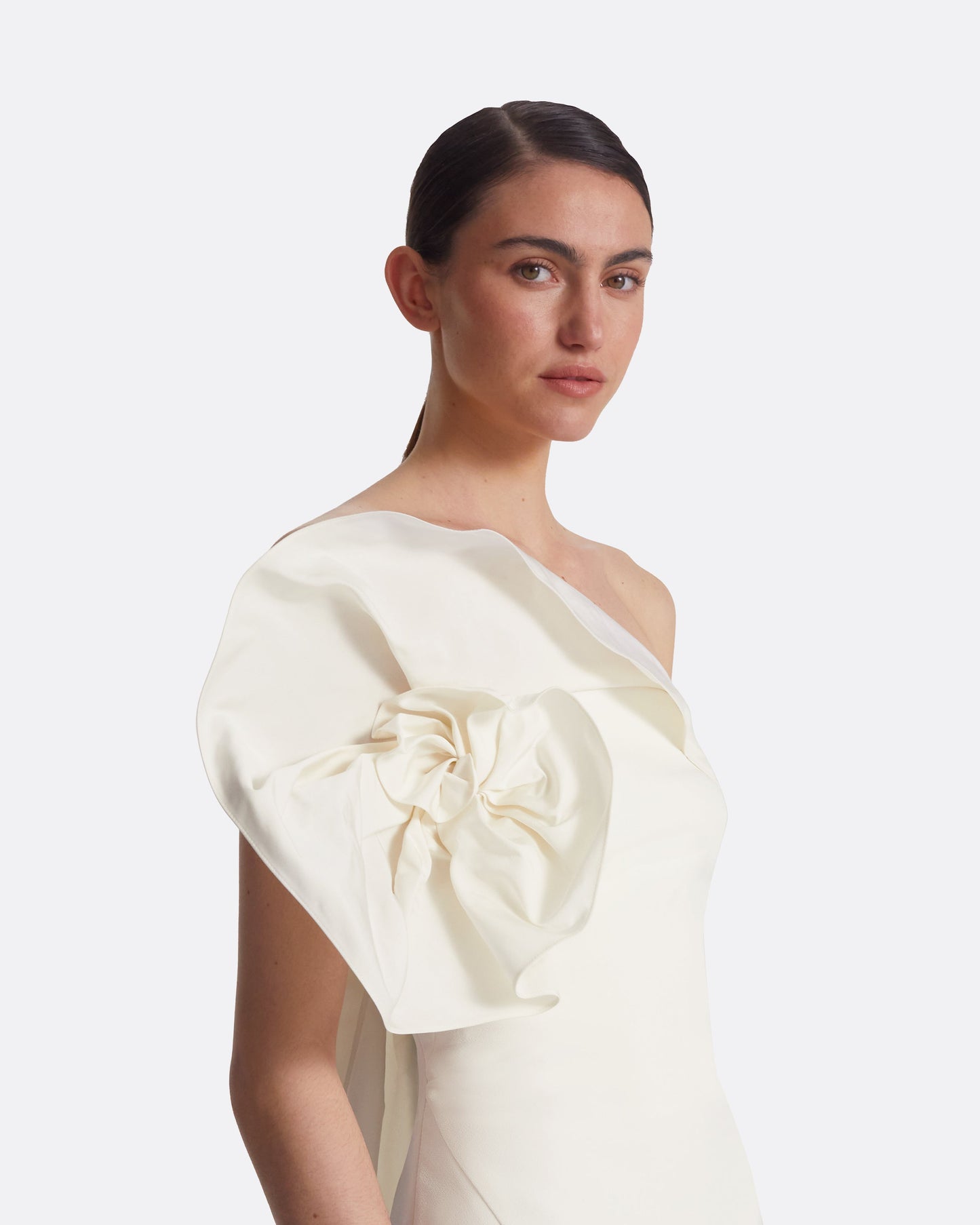 Briannie Ivory Long Dress