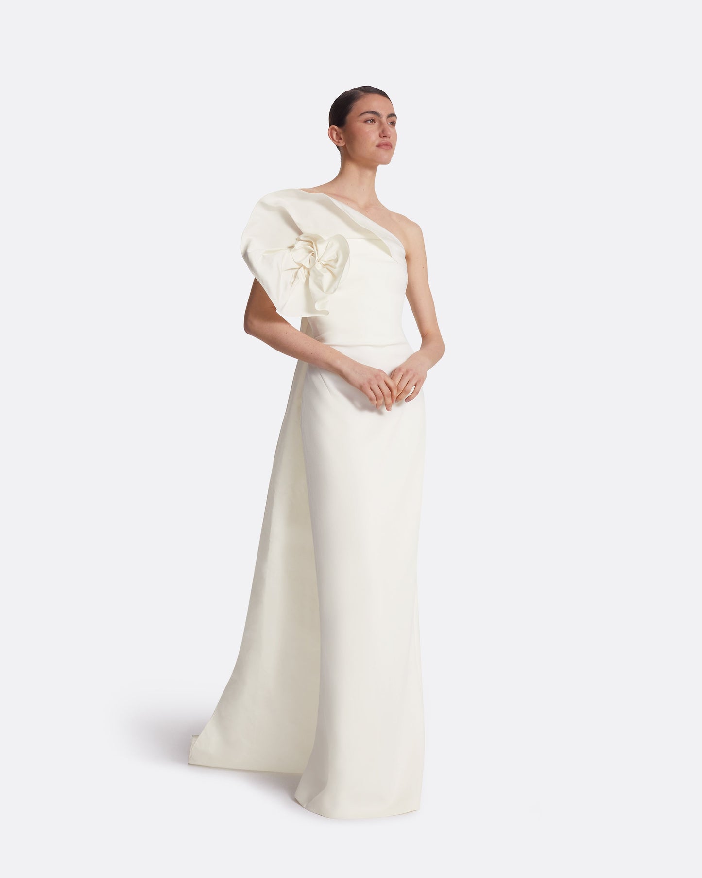 Briannie Ivory Long Dress