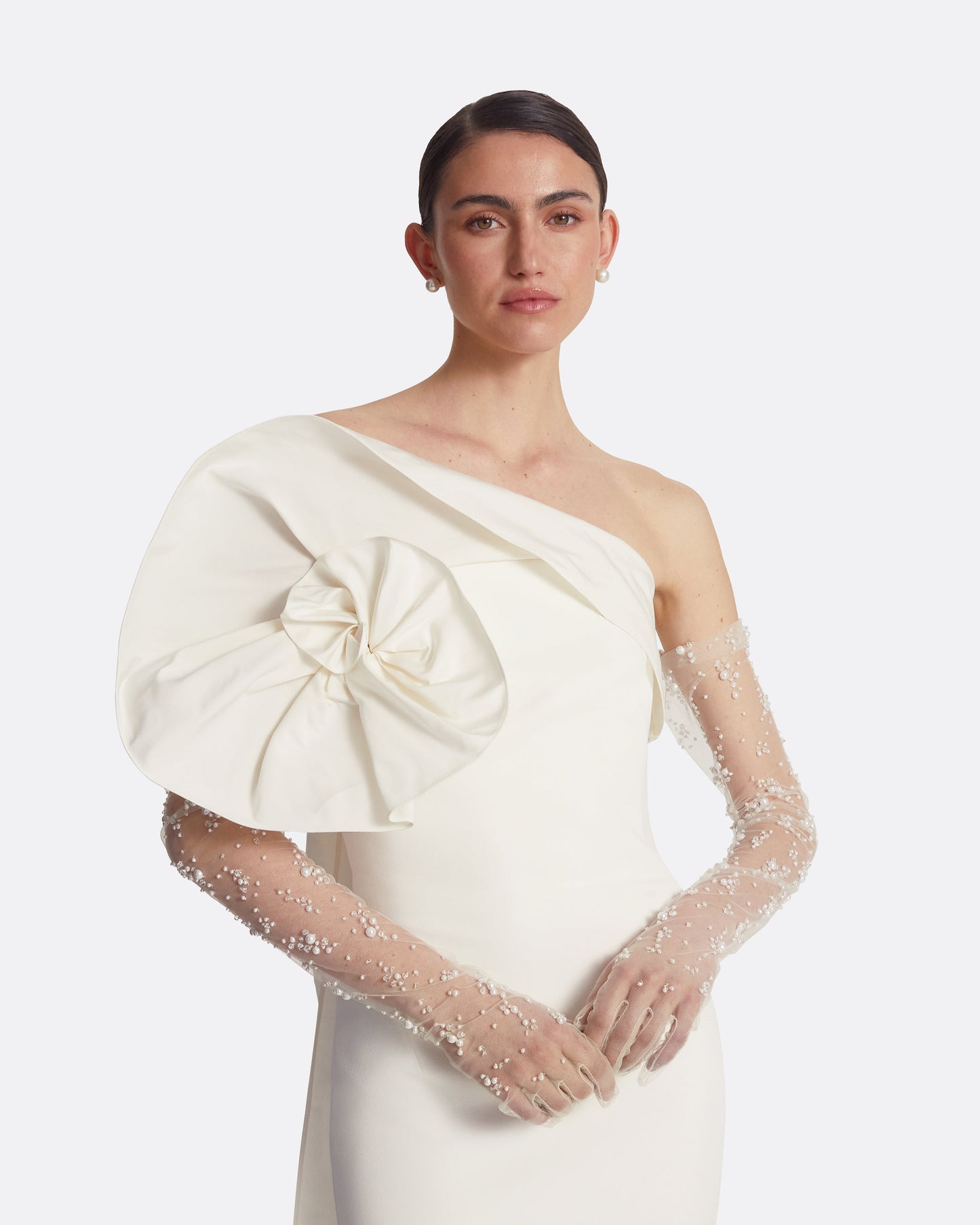 Astin Ivory And Gypsophilia Gloves