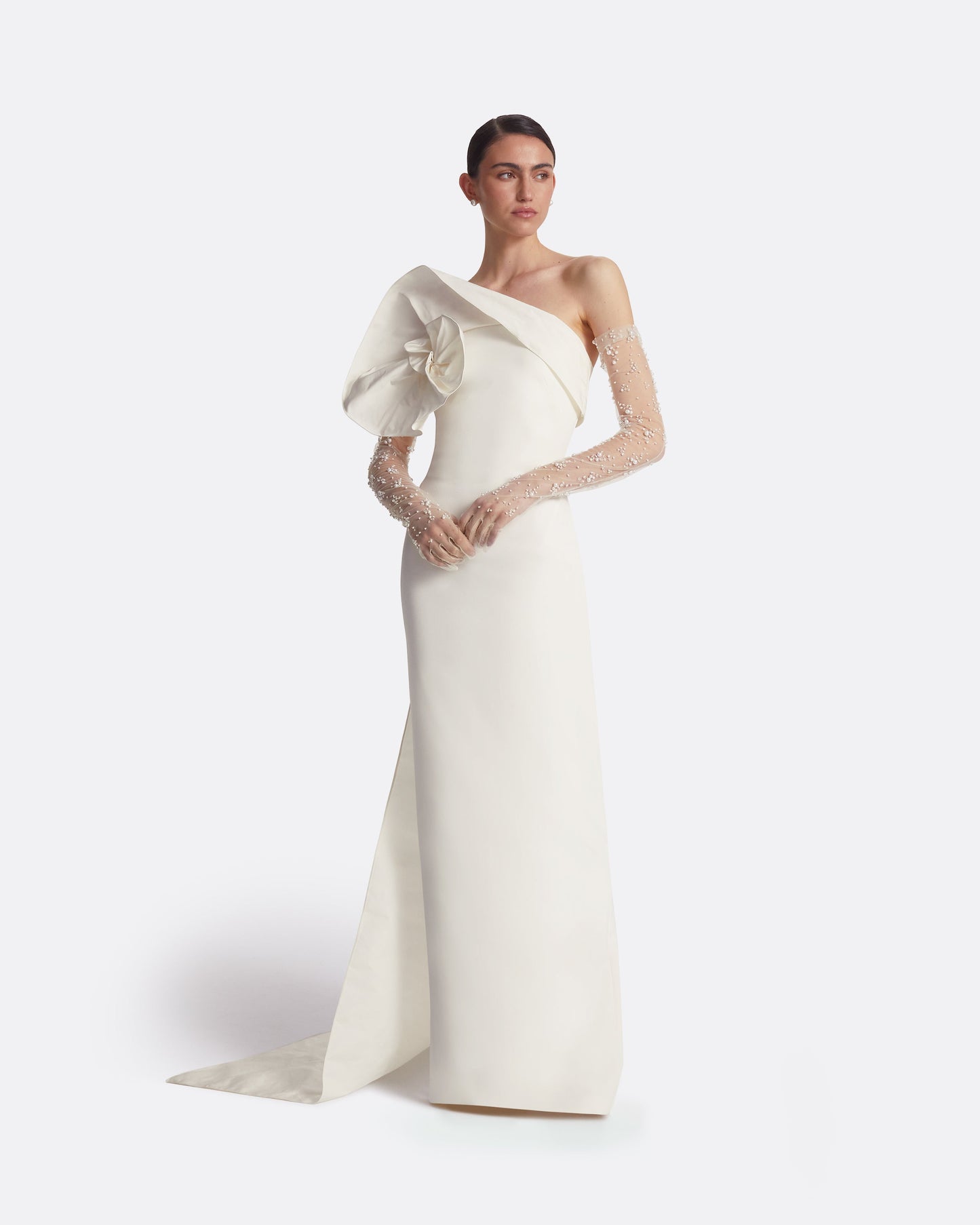 Astin Ivory And Gypsophilia Gloves