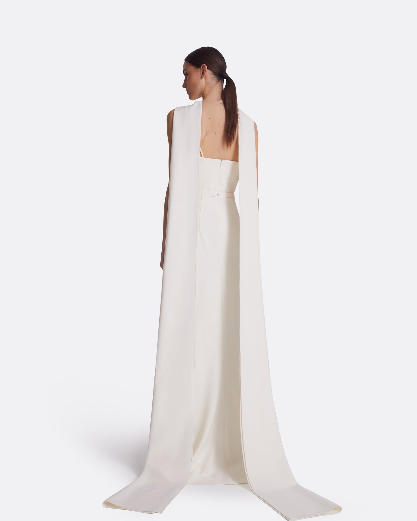 Lilien Ivory long Dress