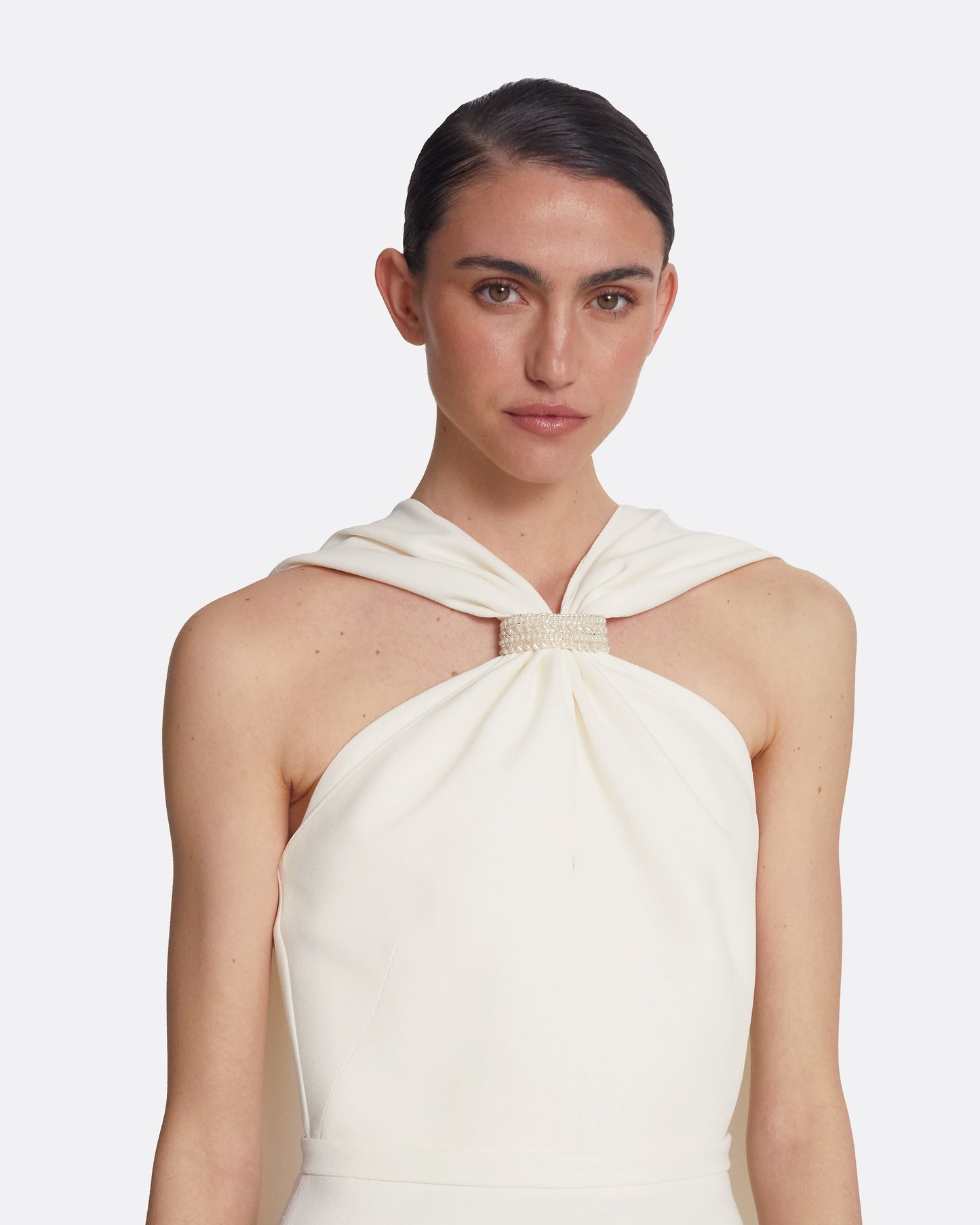 Lilien Ivory long Dress