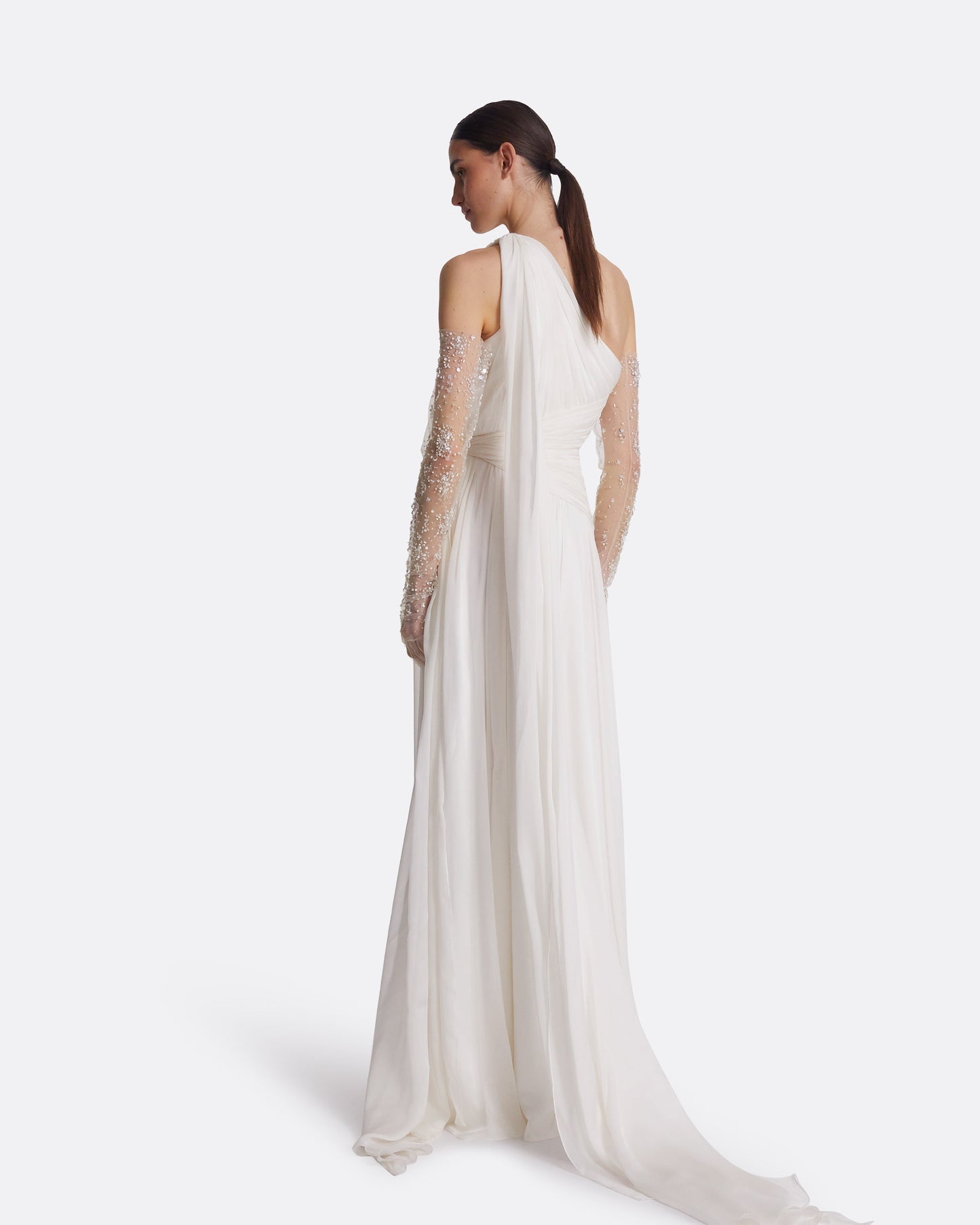 Novara Ivory Long Dress