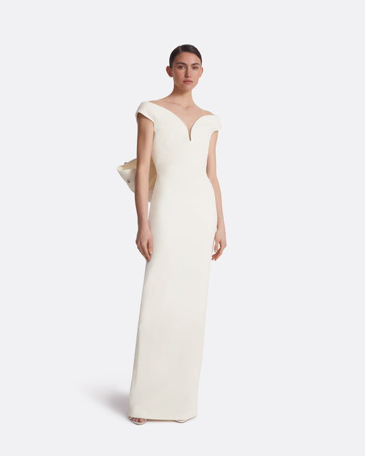 Damona Ivory Long Dress