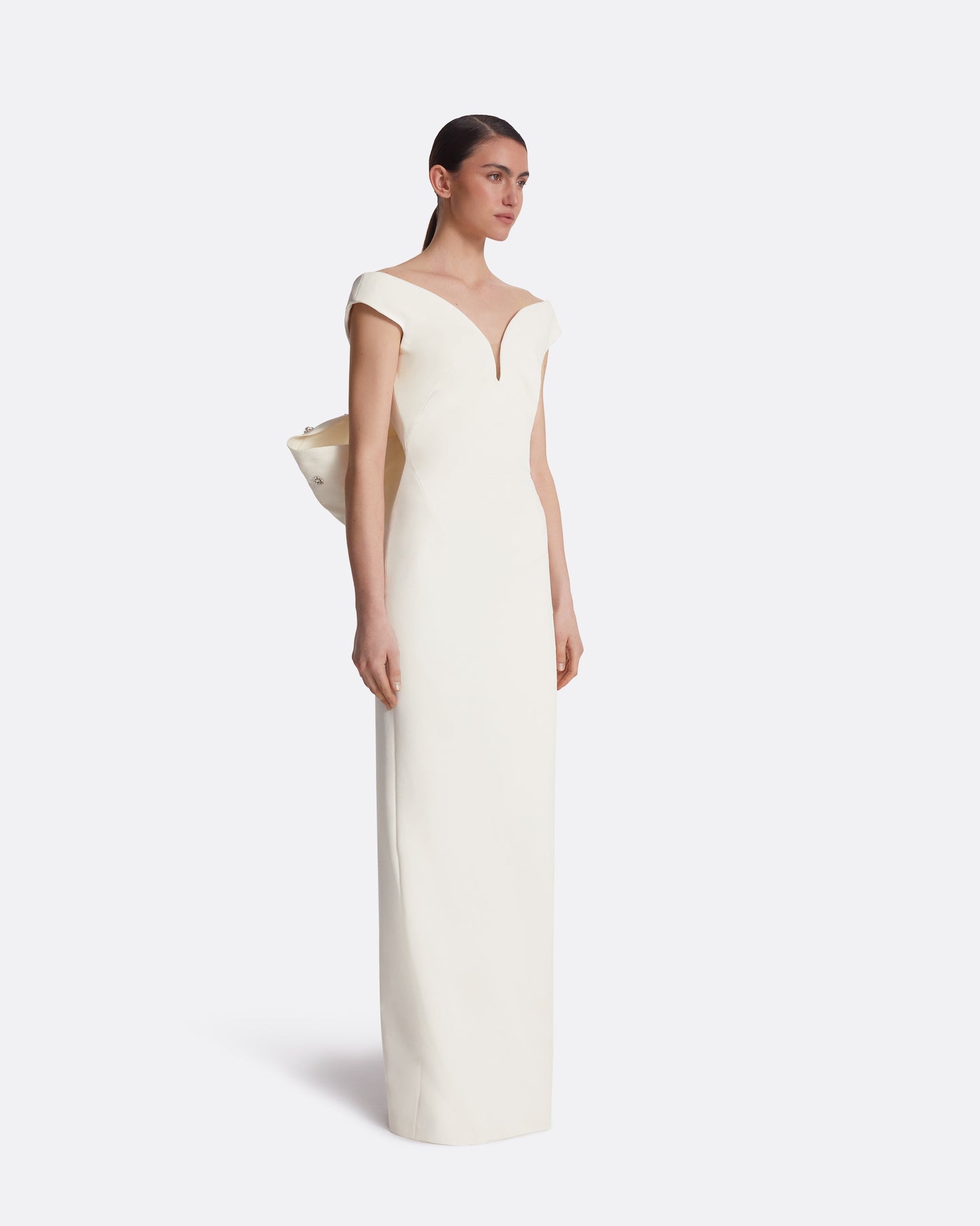 Damona Ivory Long Dress
