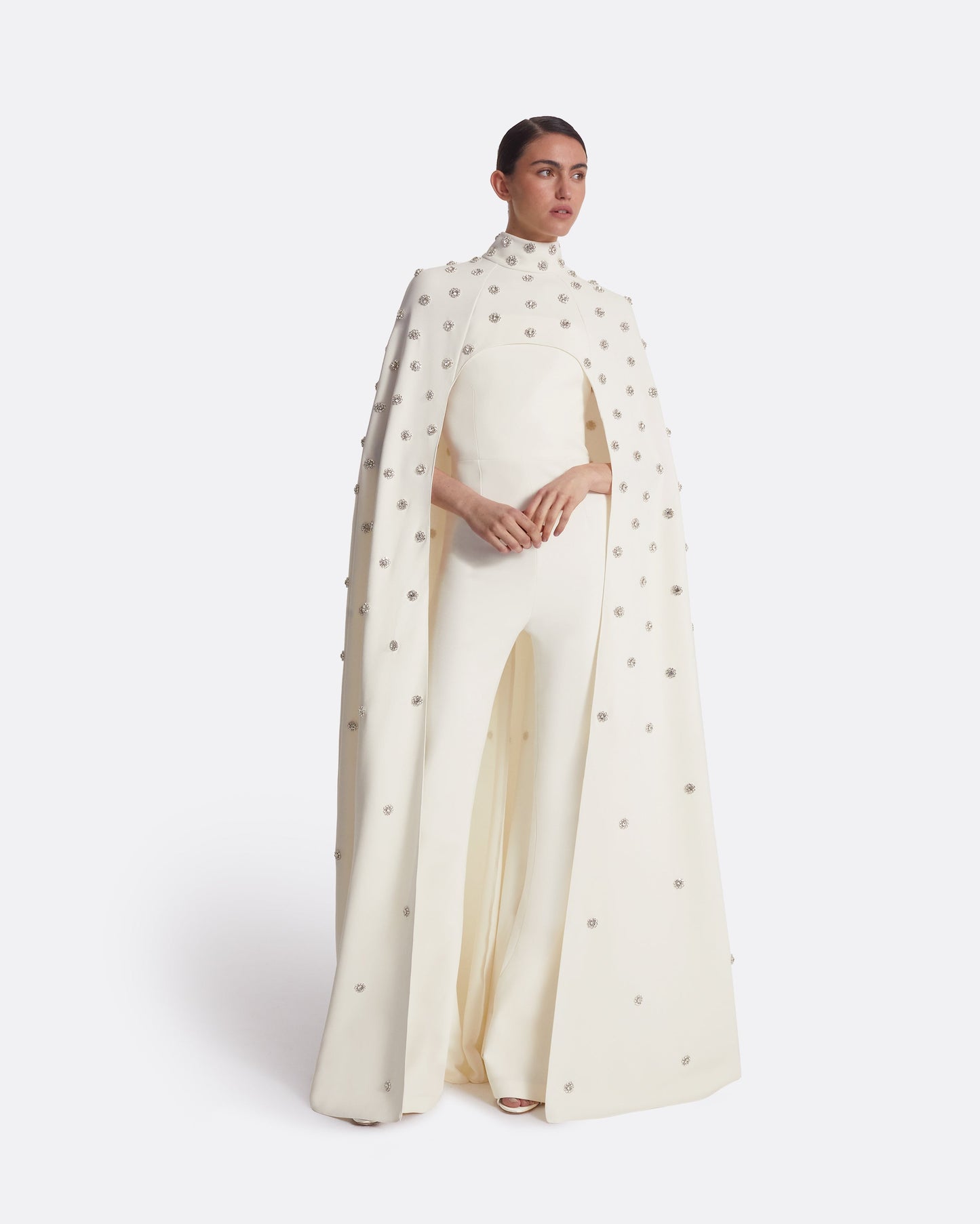 Manore Ivory Harness With Myrine Jumpsuit