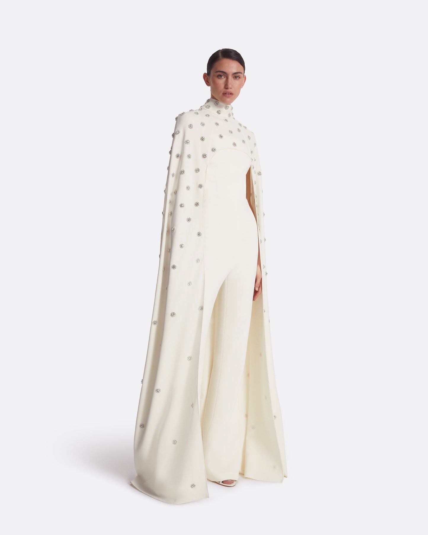 Manore Ivory Harness With Myrine Jumpsuit