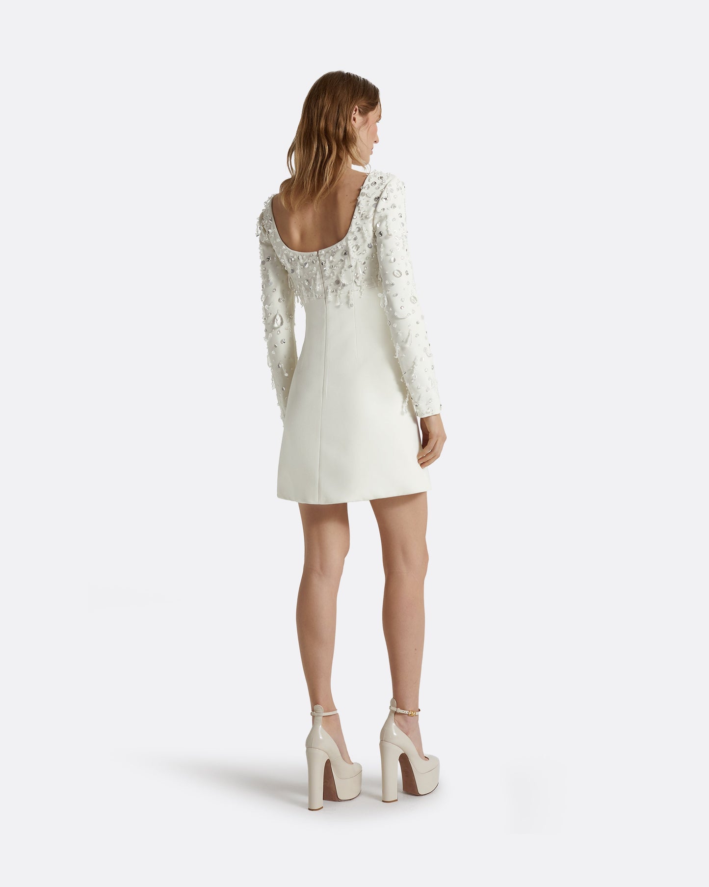 Susa Ivory Short Dress