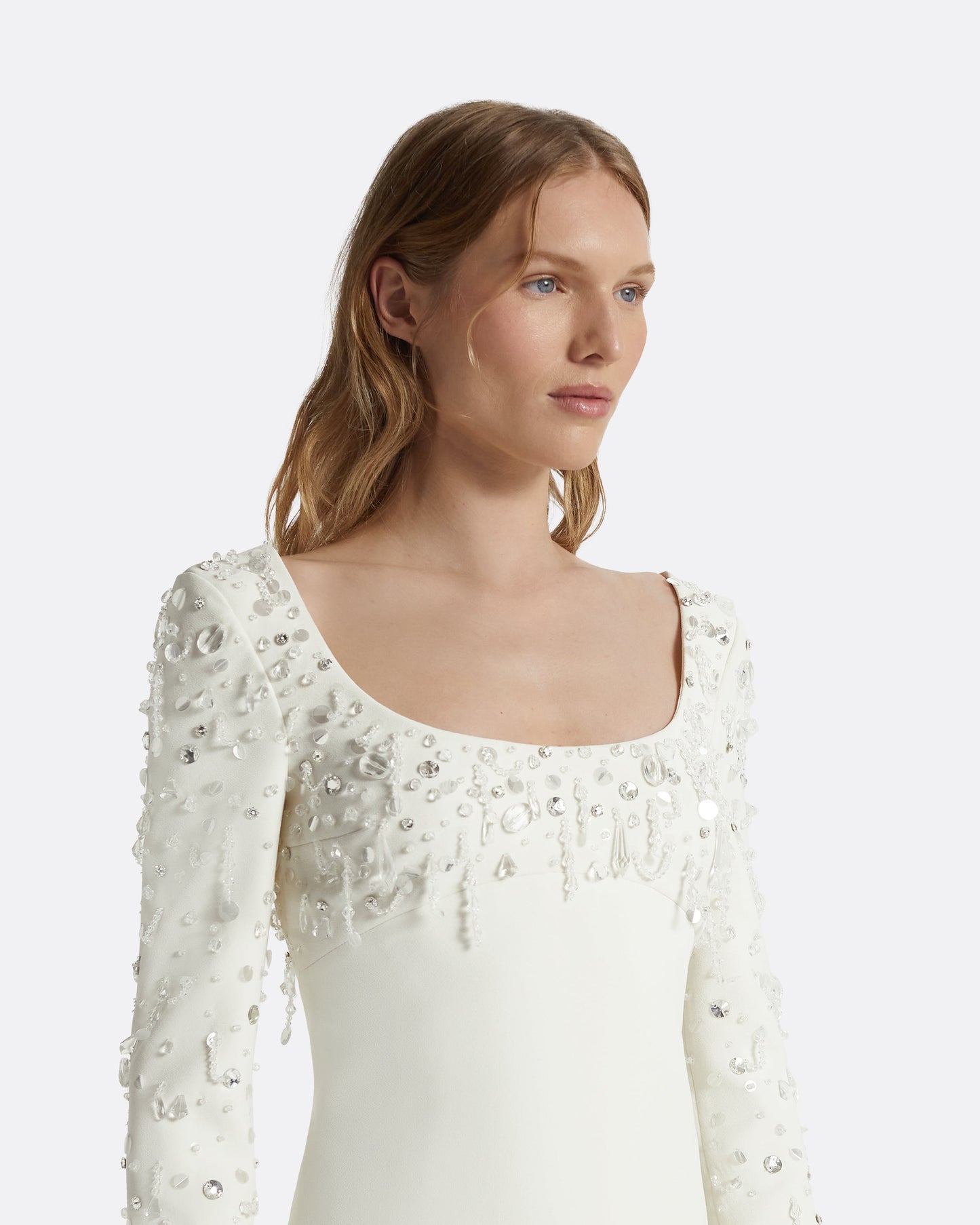 Susa Ivory Short Dress