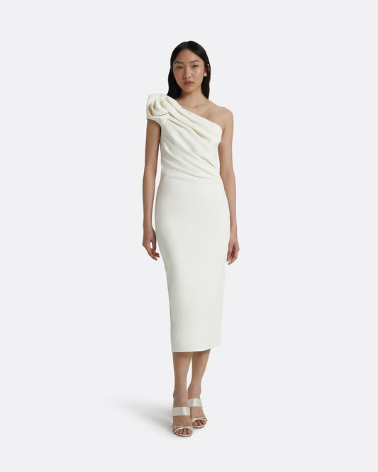 Granalle Ivory Midi Dress