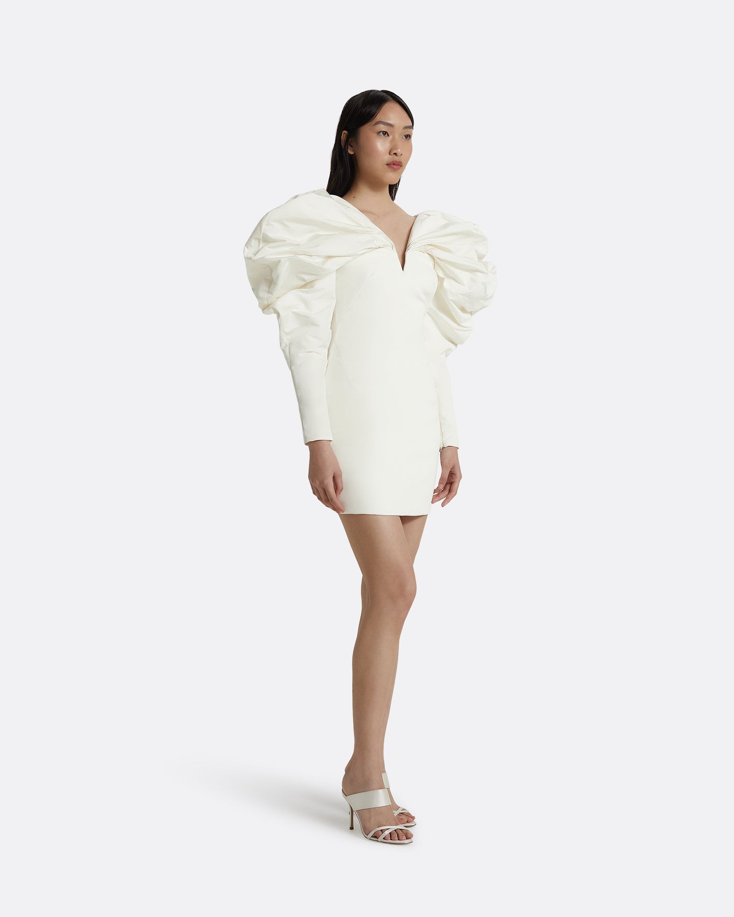 Lenna Ivory Short Dress
