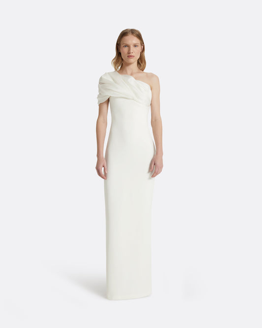 Portan Long Dresses In Ivory