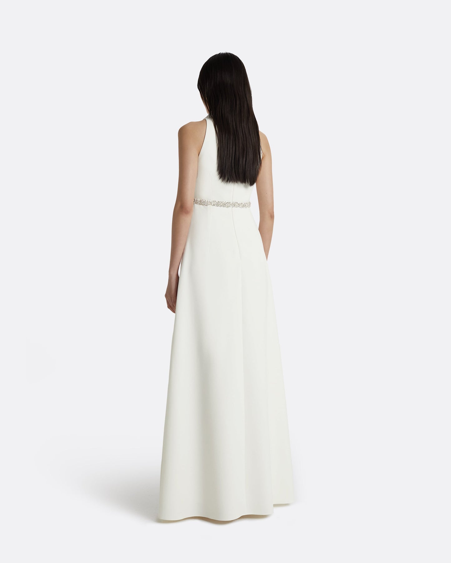 Joules Long Dresses In Ivory With Crystal