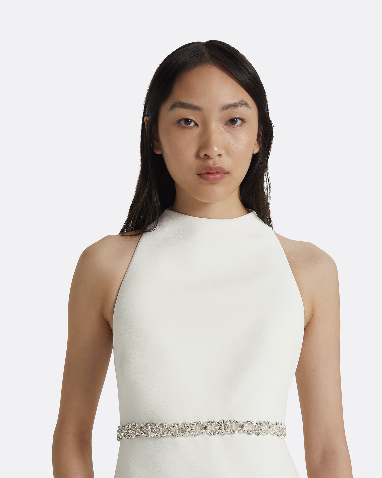 Joules Long Dresses In Ivory With Crystal