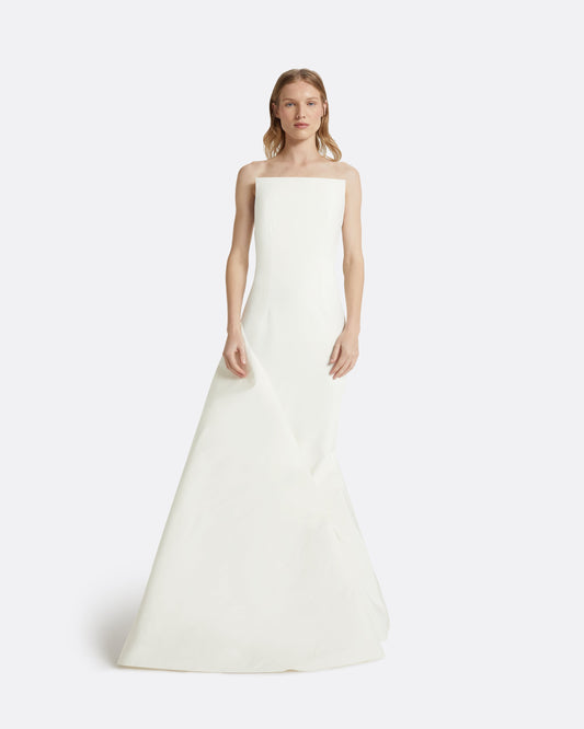 Pia Ivory Long Dress