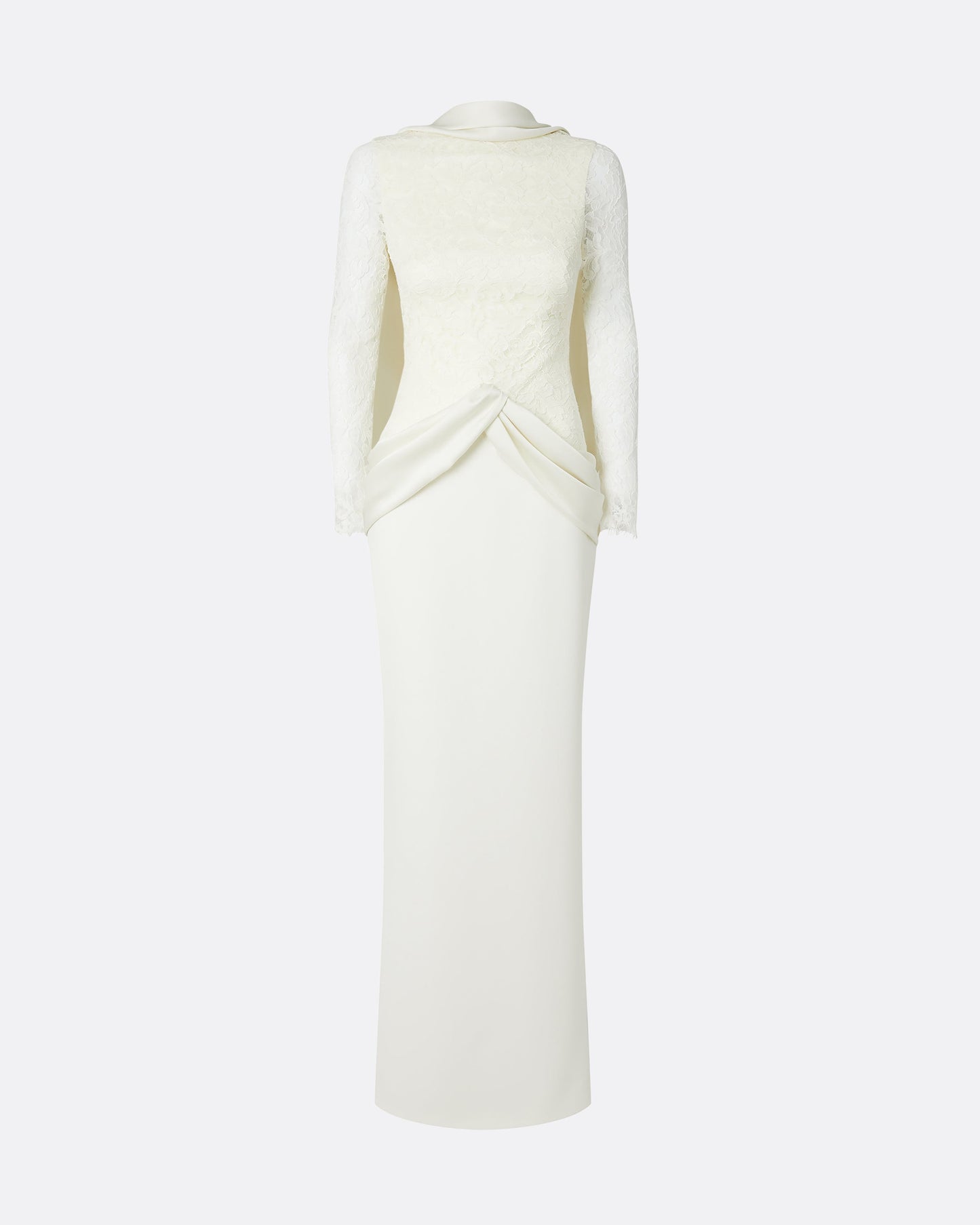 Serryna Long Dresses In Ivory