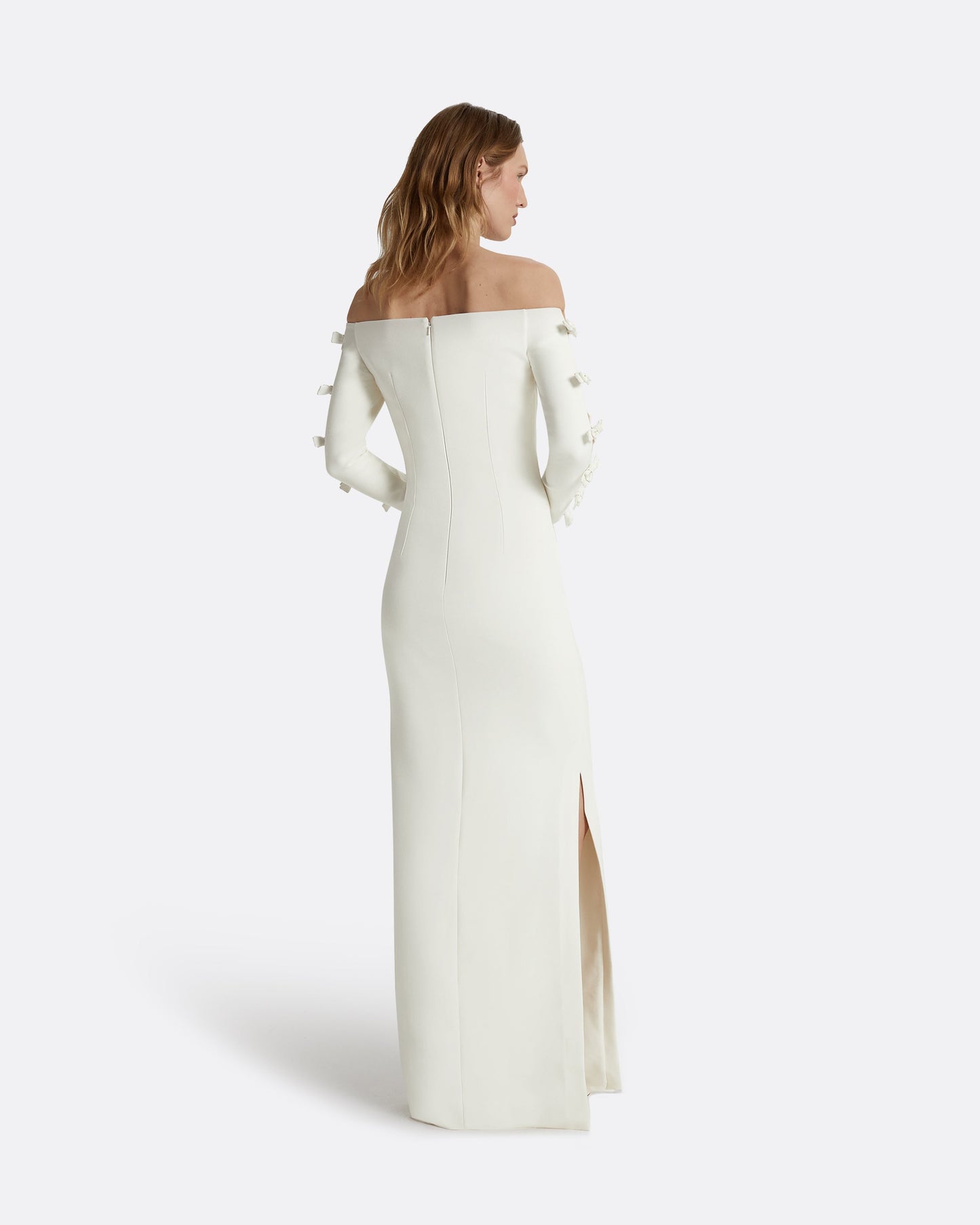 Morag Ivory Long Dress