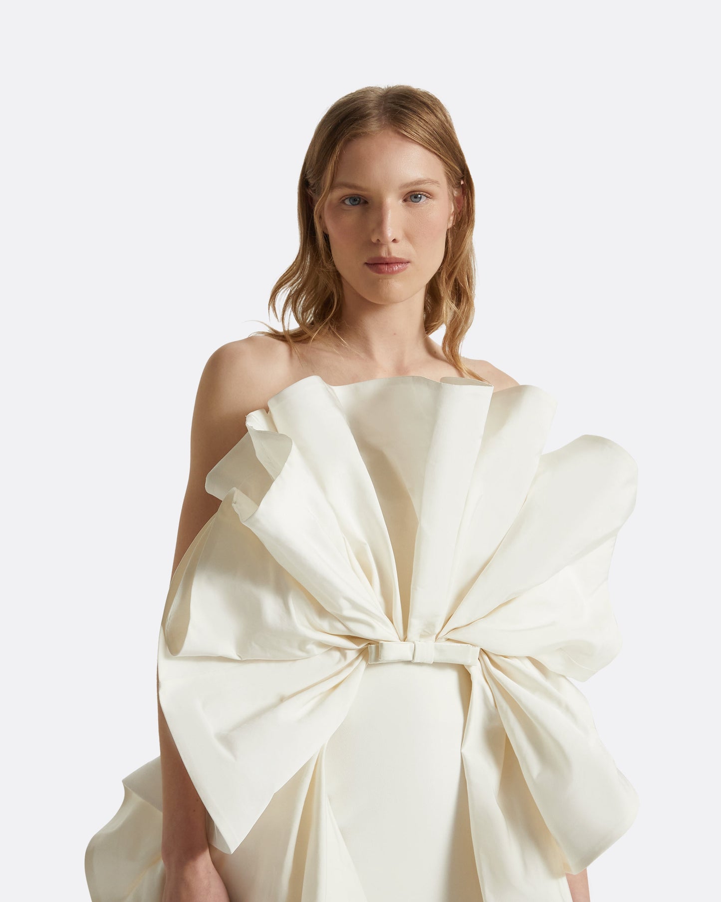 Elsie Ivory Long Dress