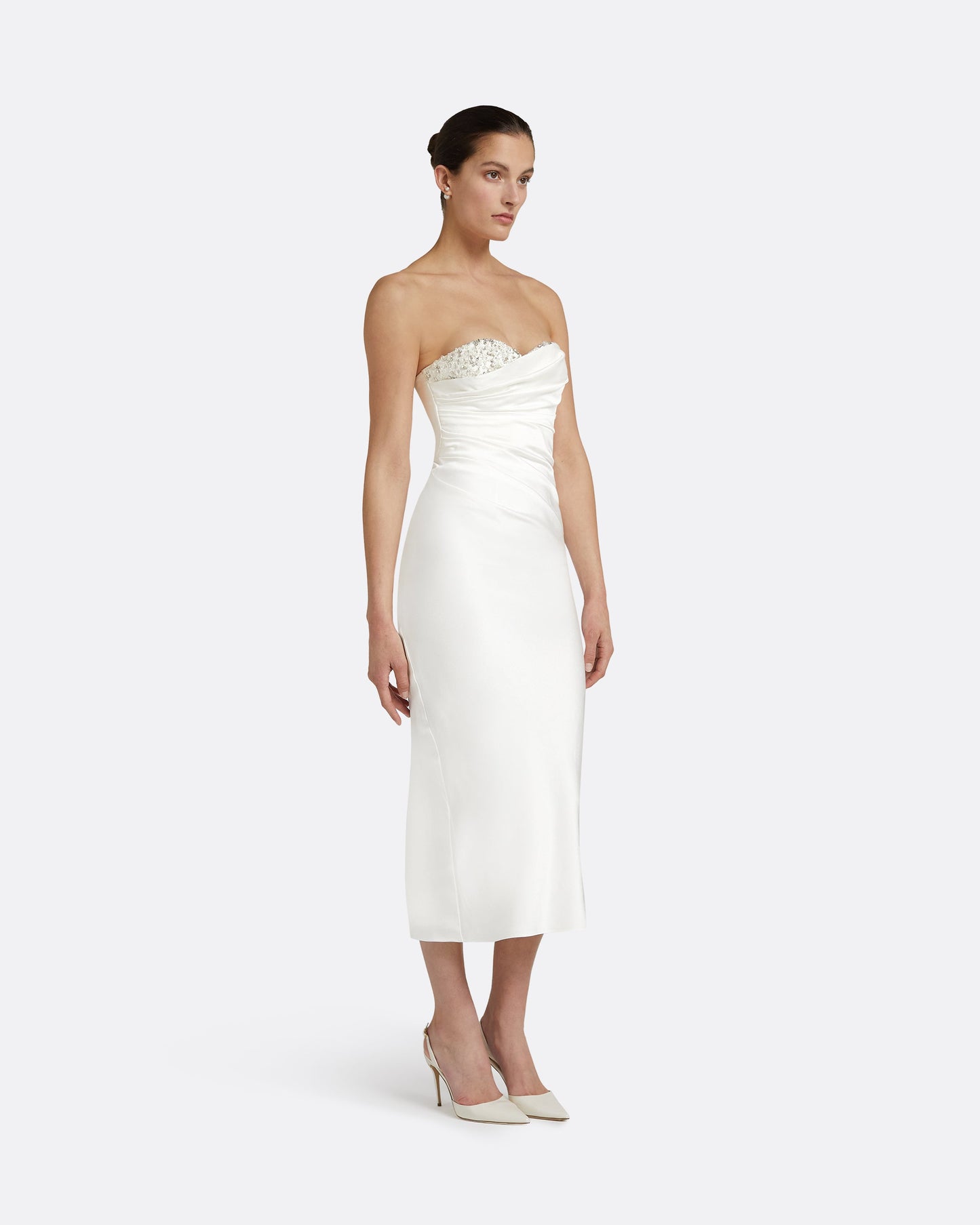 Danielle Ivory Midi Dress