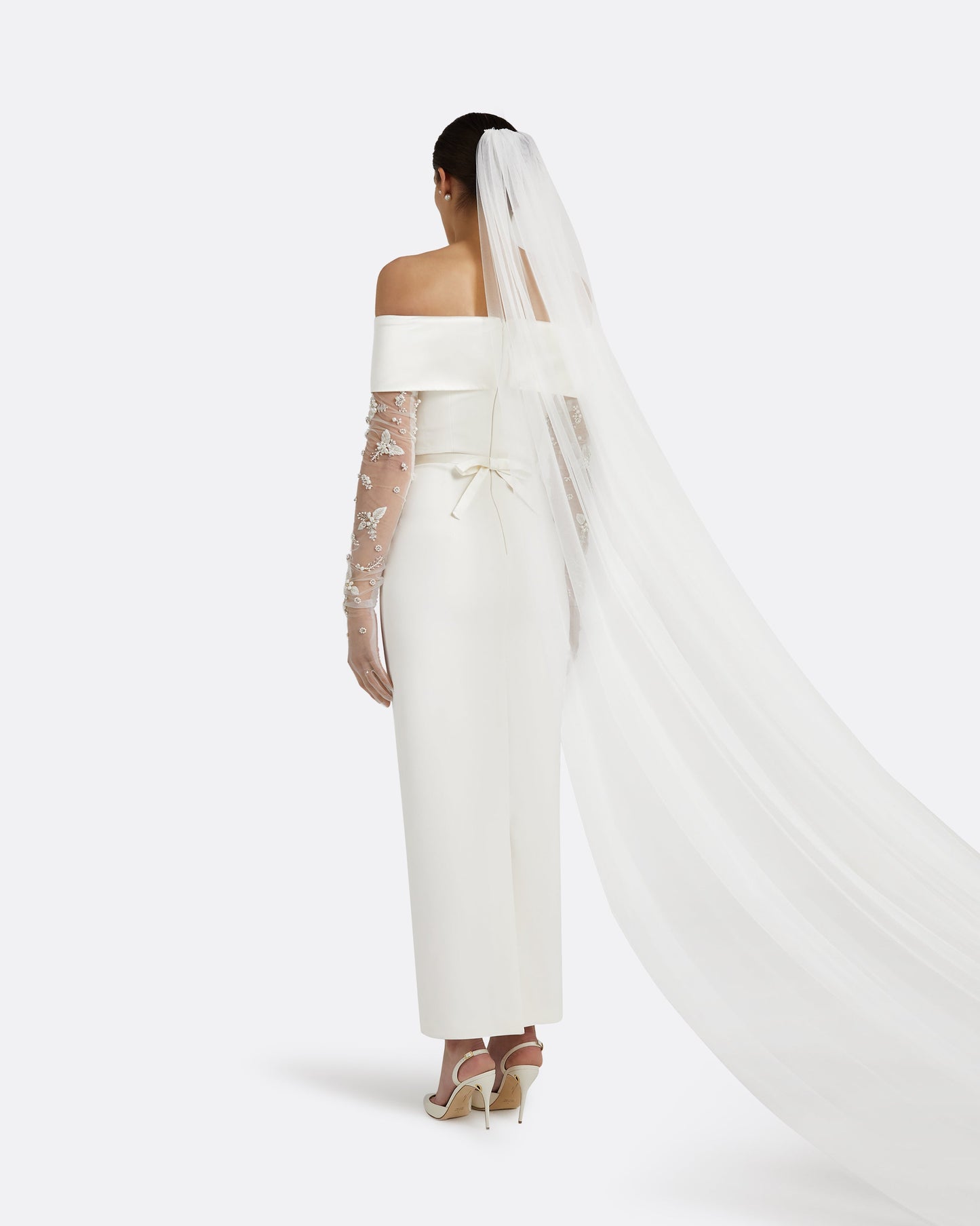 Hester Ivory Long Veil