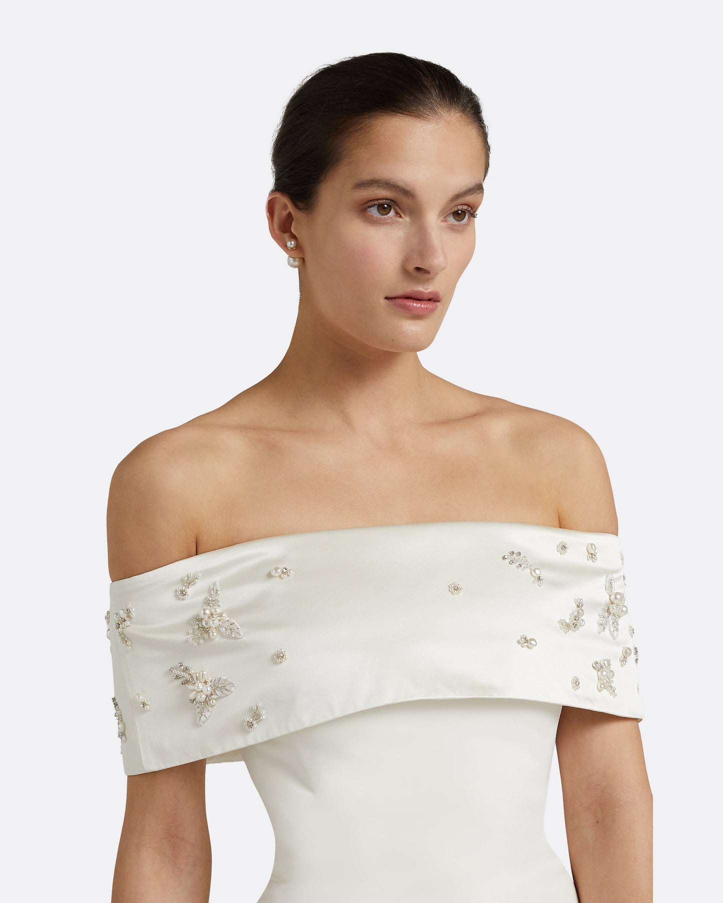 Shina Ivory Short Dress