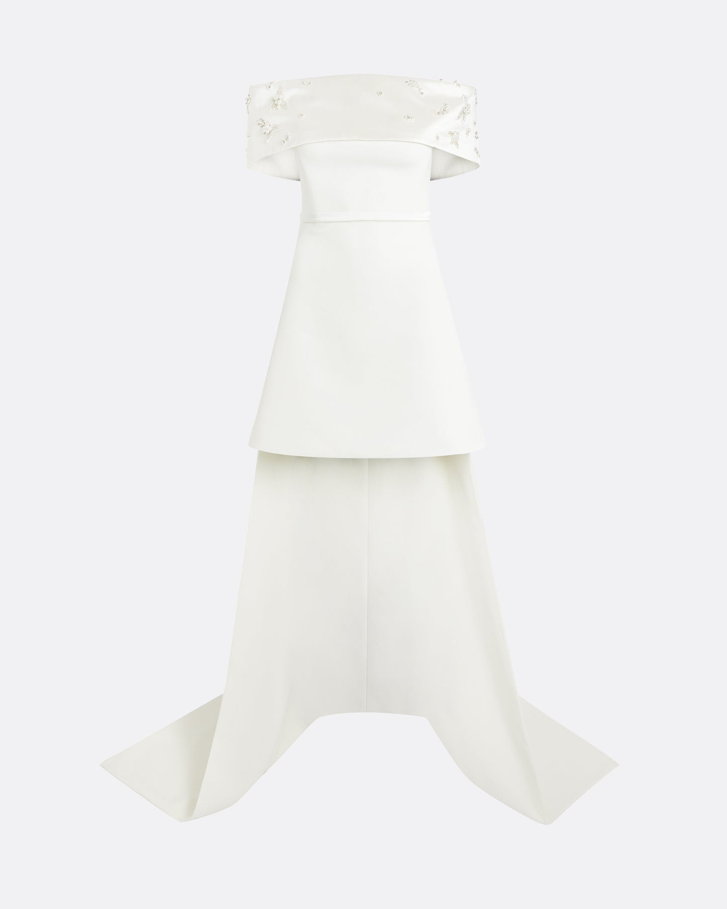 Shina Ivory Short Dress