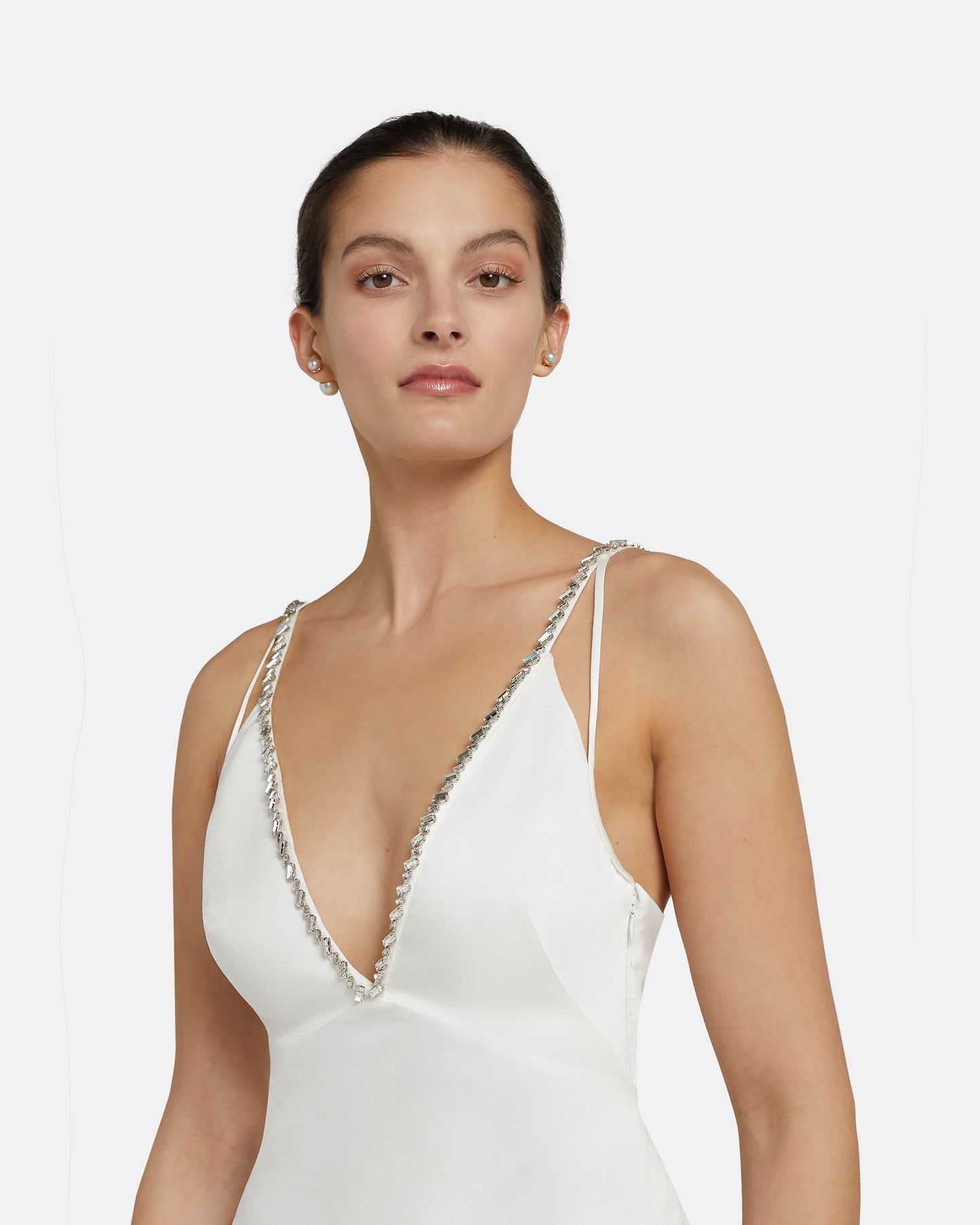 Bella Ivory Long Dress