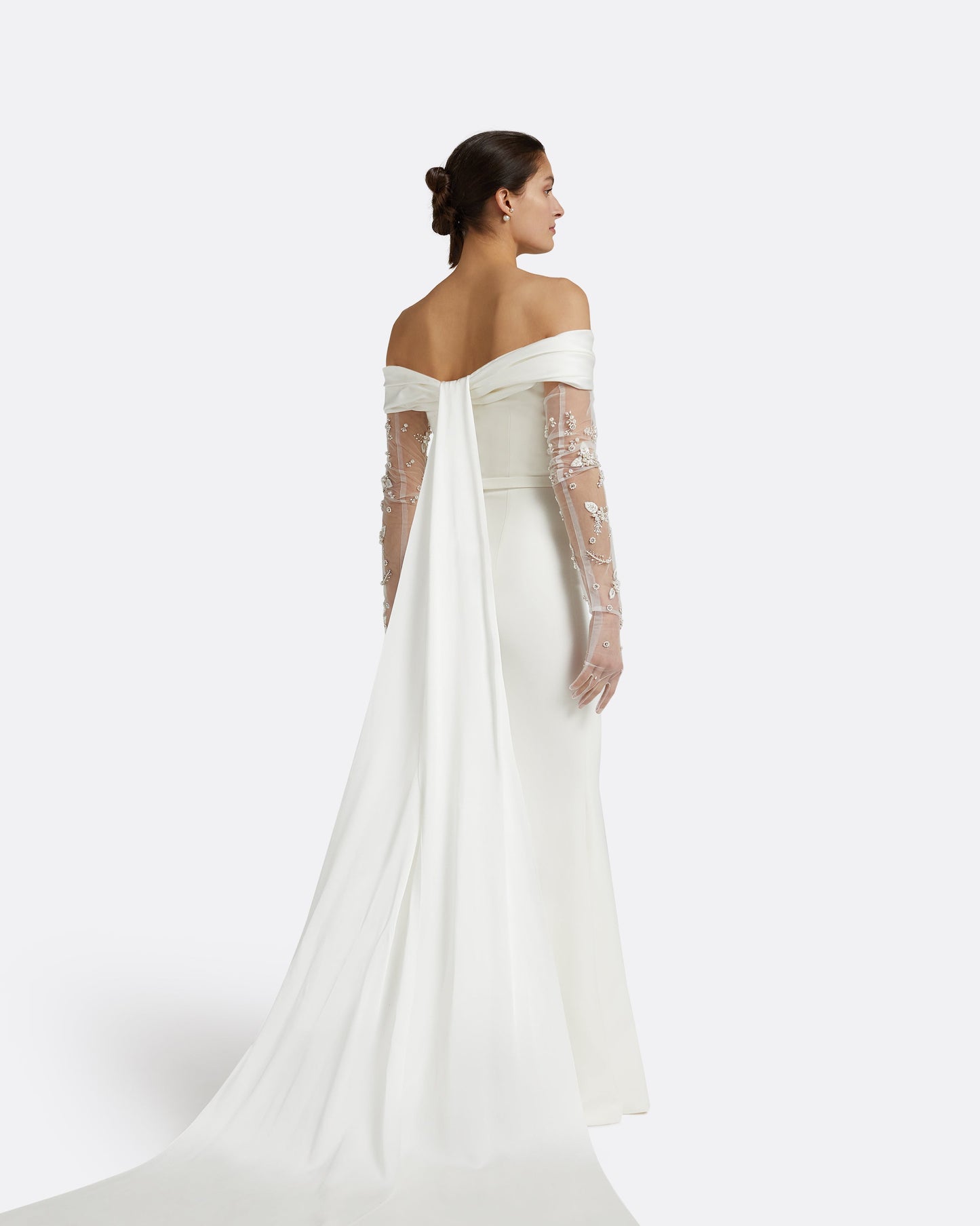 Diascia Ivory Long Dress