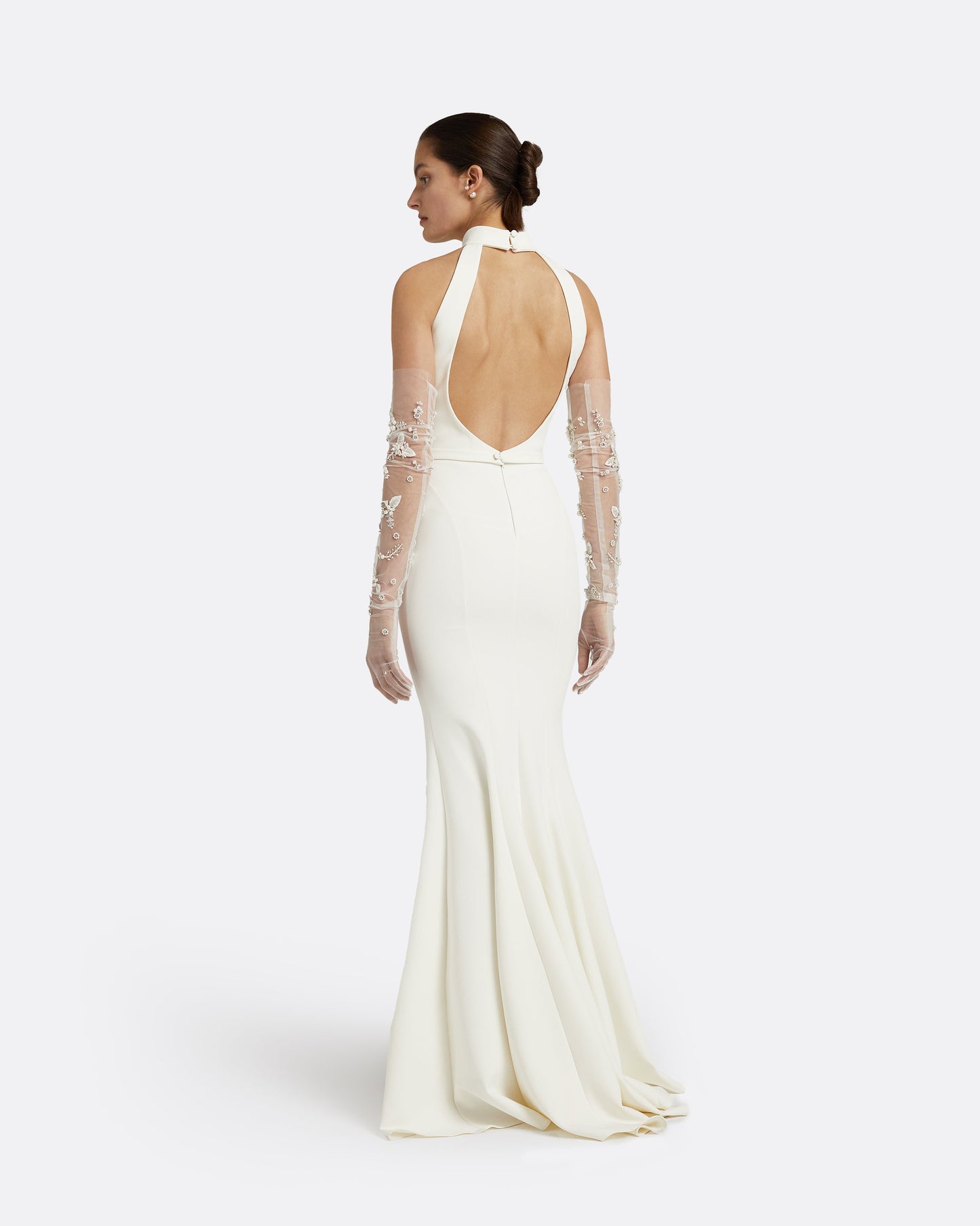 Dorrit Ivory Long Dress