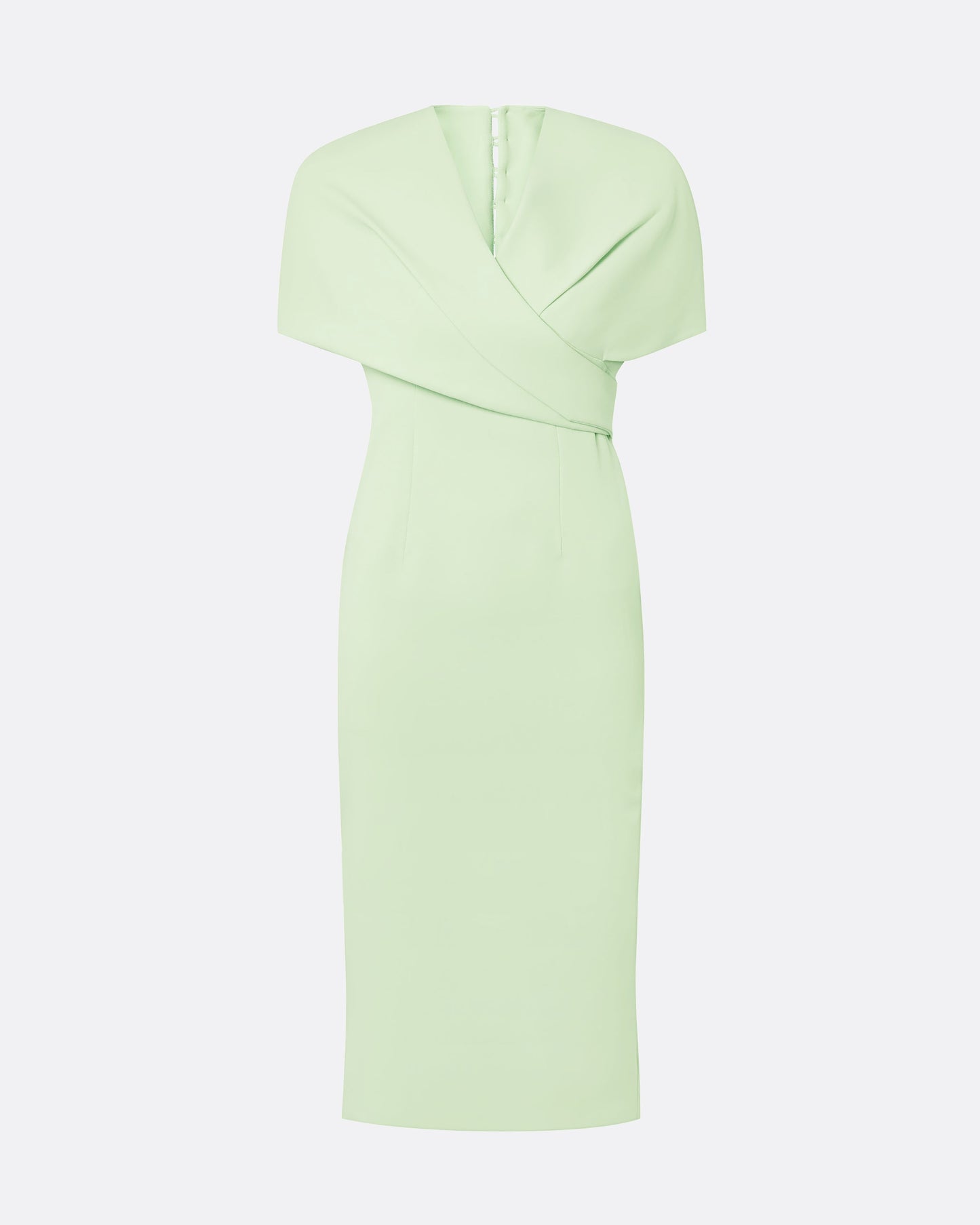 Flora Aloe Midi Dress