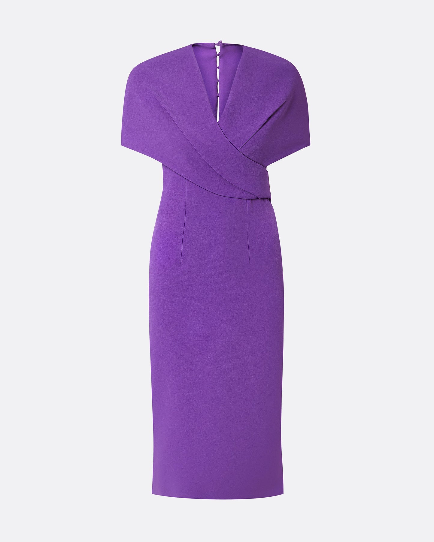 Flora Lilac Midi Dress